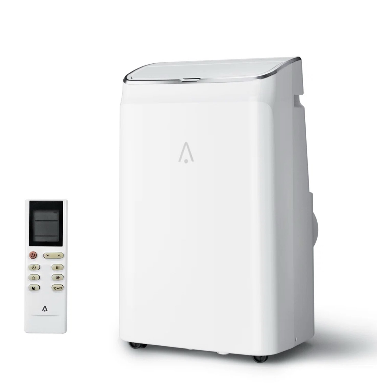 14000 BTU Portable Air Conditioner with Remote Control, White