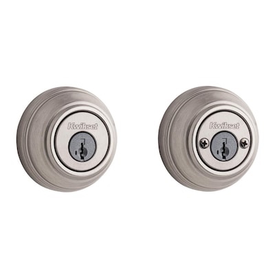 Kwikset 985 Deadbolt Keyed Both Sides Featuring Smartkey Security™ in SN