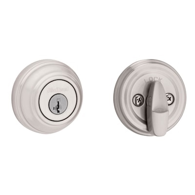 Kwikset 980 Sgl Cyl Deadbolt in SN