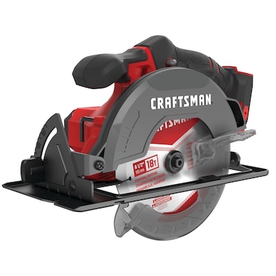 CRAFTSMAN V20* 6-1/2-Inch Cordless Circular Saw, Tool Only (CMCS500B) (B07KK9YGZH)