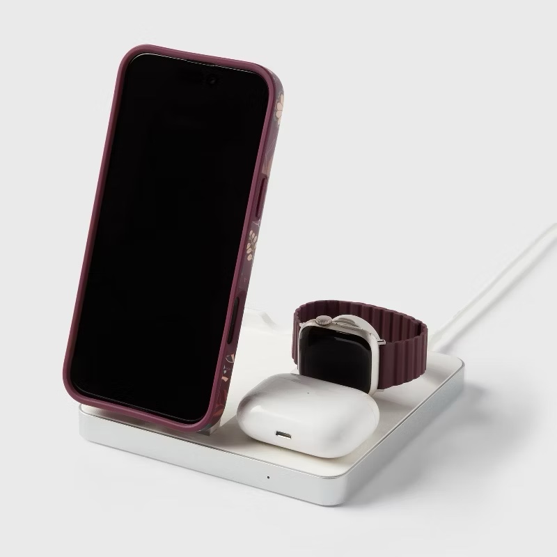 3 in 1 Charger for iPhone Watch and Apple AirPods - heyday™ White