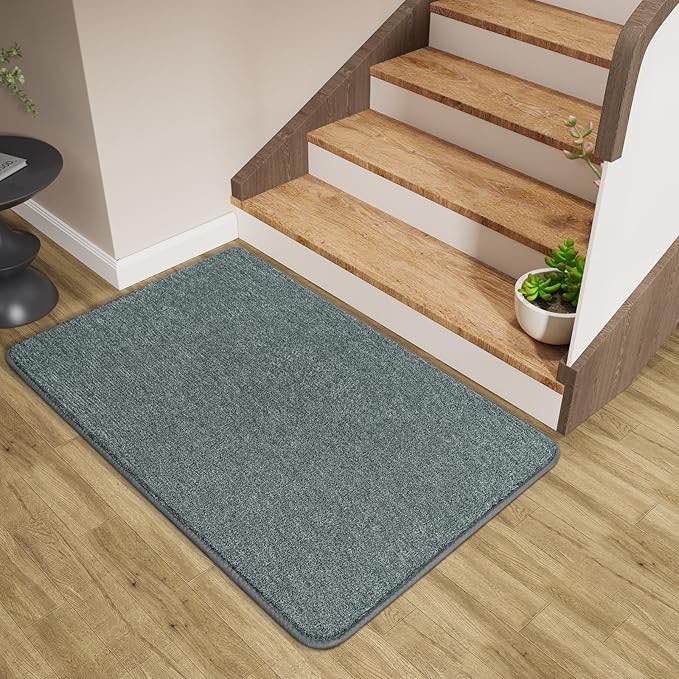 Amearea Modern Soft Area Rug, Chic Color Washable 2x3 Small Throw Rug for Bedroom, Entrance, Hallway