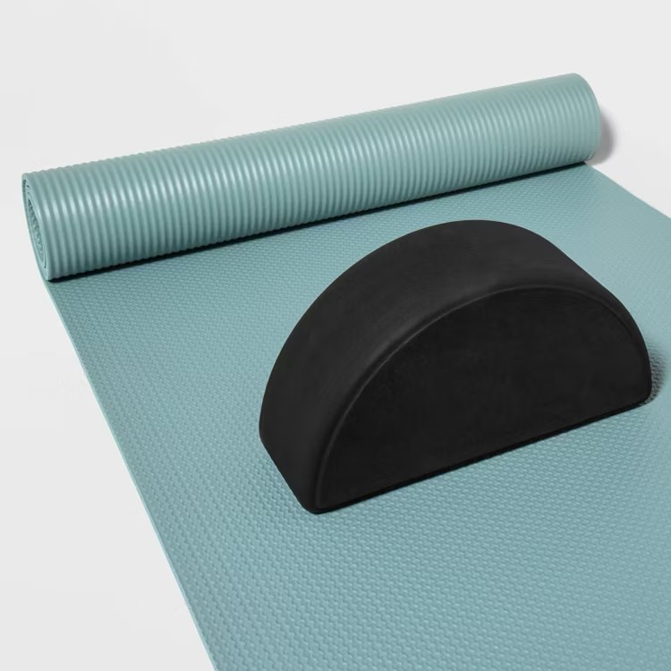 Half Moon Yoga Block - All In Motion™: EVA Foam Fitness Accessory