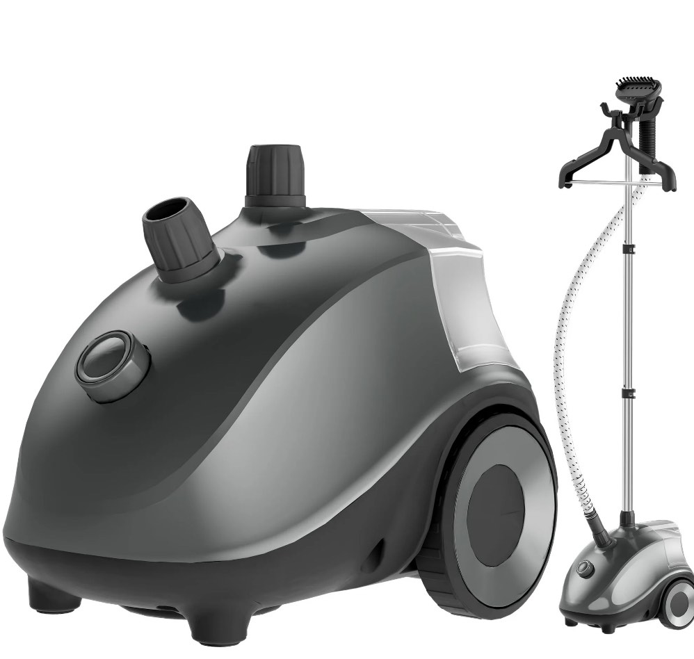 edx Steamer, Wet and Dry Portable Handheld Steam Iron,Gray