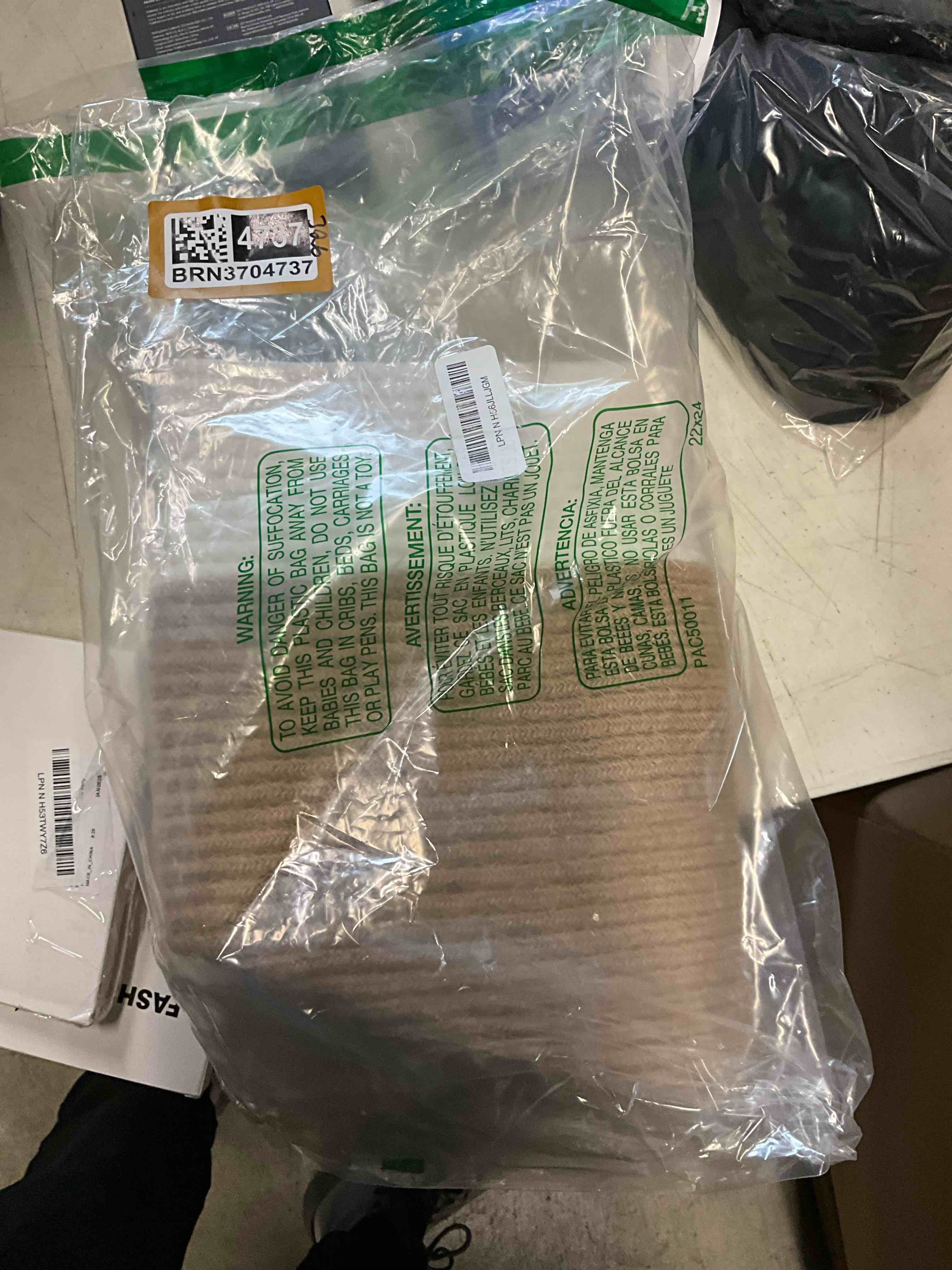 TIMEYARD Jute Rope Plant Basket Large Modern Woven Basket for 11'' Flower Pot Floor Indoor Planters, 12''x12'' Storage Baskets Rustic Home Decor White and Jute