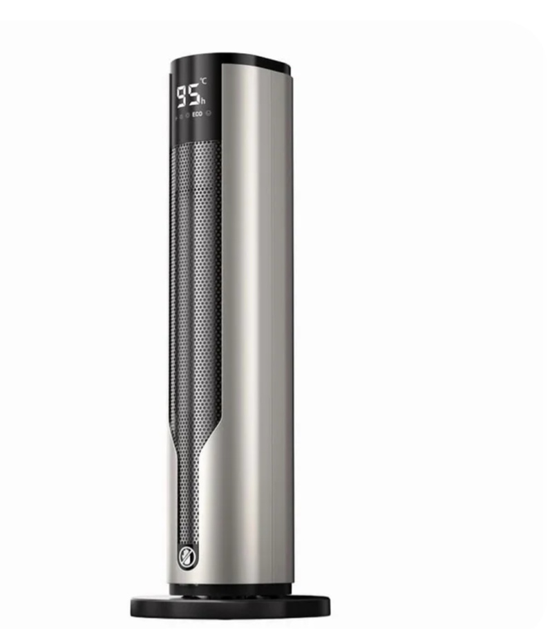 ATUPEN Space Heater, 1500W PTC Electric Heater with Thermostat, 70° Oscillation Timer for Indoor Bedroom