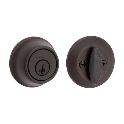 Kwikset 660 11P SMT CP K6 V2 Security Single-Cylinder Deadbolt  Venetian Bronze - Quantity 1