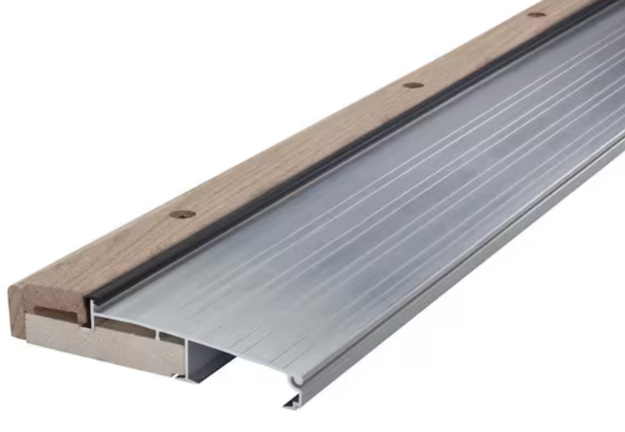 M-D Products Aluminum Mill Adjustable Sill Threshold 36  x 1-1/8  x 5-5/8