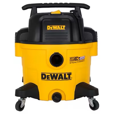 DEWALT Stealthsonic Quiet 9-Gallon 5 HP Corded Wet/Dry Shop Vacuum with Accessories Included