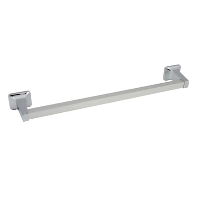  project source seton 18-in chrome wall mount single towel bar