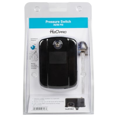 H2OPRO 30/50 -PSI Polyethylene Pressure switch