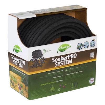 Element 3/8-in Rubber Black Soaker Hose-see description 