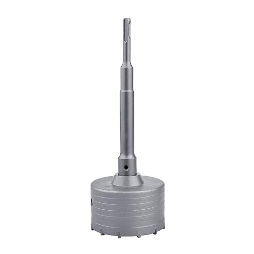 4" Concrete Hole Saw, 102mm Tungsten Steel Core Bit for Cinder Block, Brick, Rock, Plank Walls for P