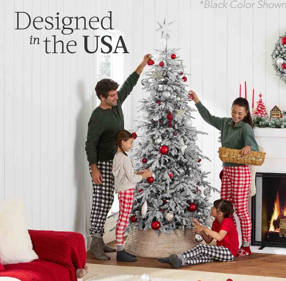 Best Choice Products 6ft Pre-Lit Flocked Artificial Aspen Noble Fir Christmas Tree w/ 1,350 Branch Tips, 300 LED Lights