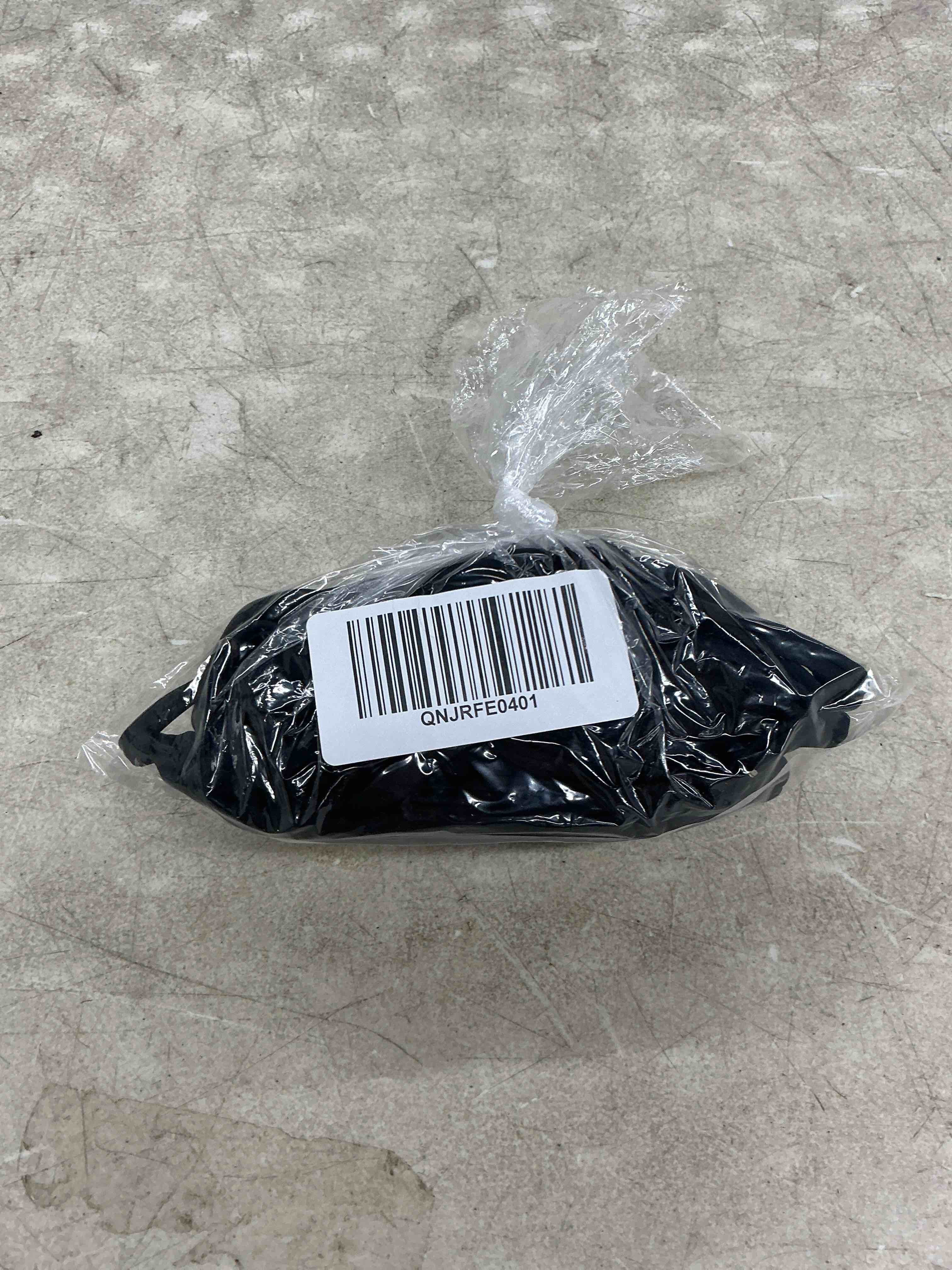 Condition photo showing New/Like New for quince italian knotted triangle bikini top, s, black