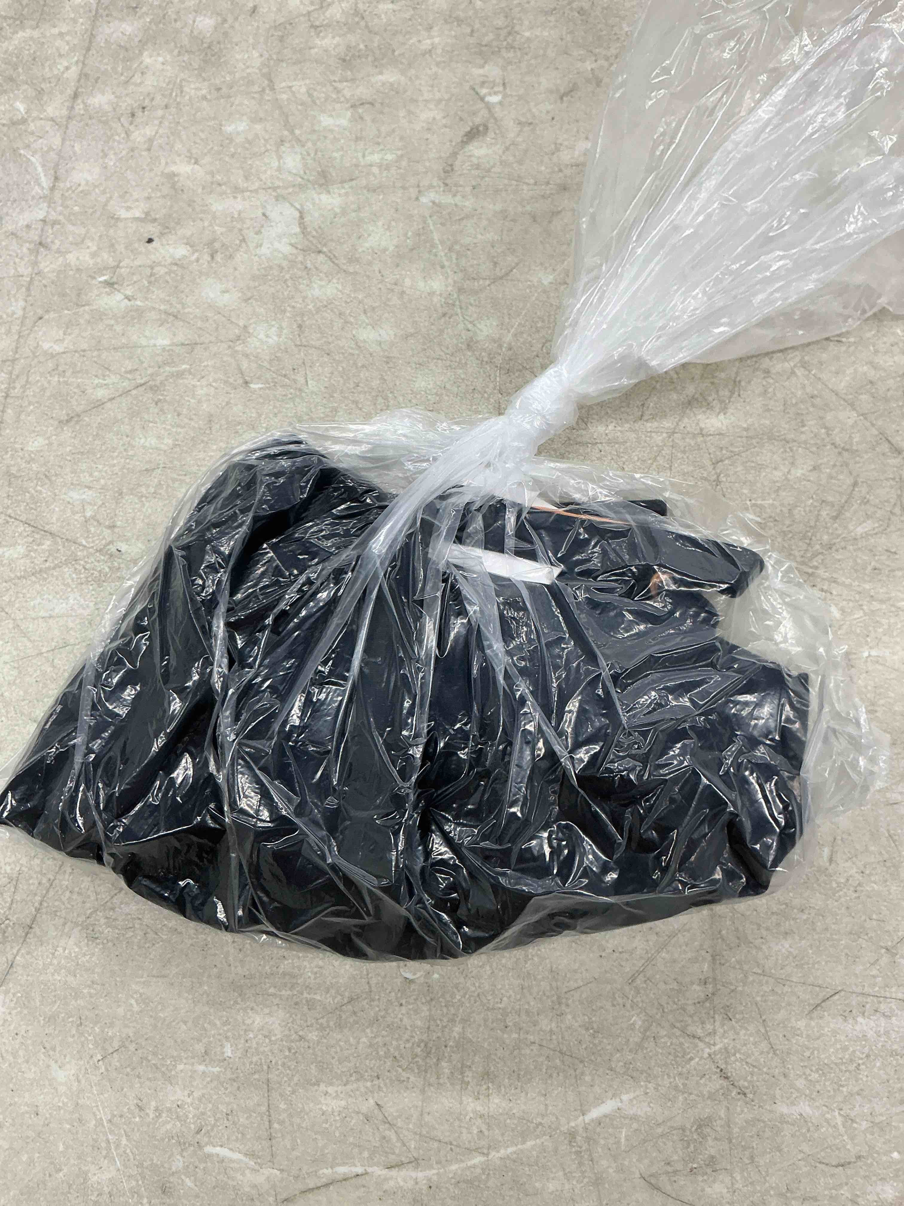 Condition photo showing New/Like New for quince italian cross-back one-piece swimsuit, m, black