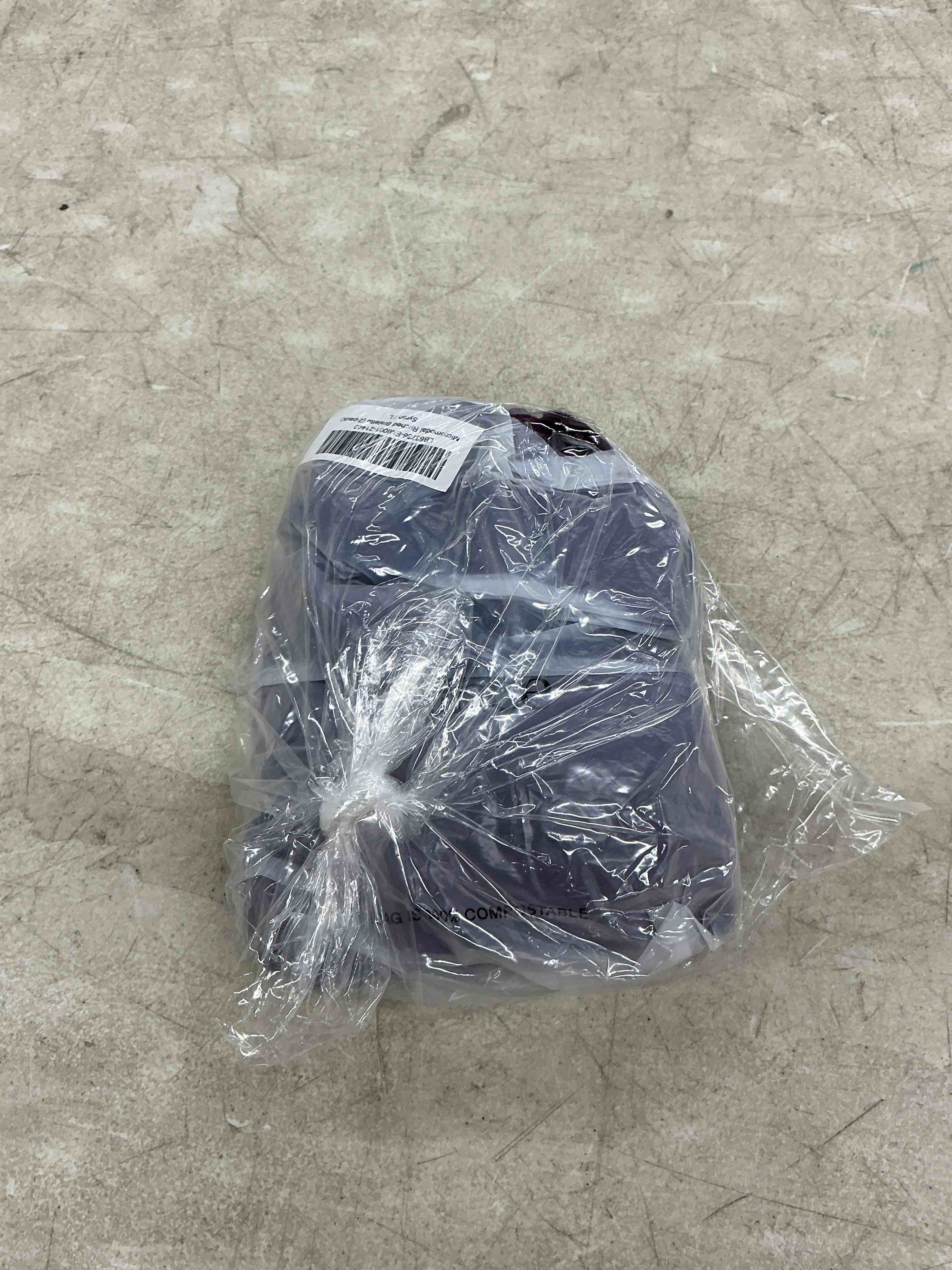 Condition photo showing Good Condition for quince micromodal ruched bralette (2-pack), l, syrah