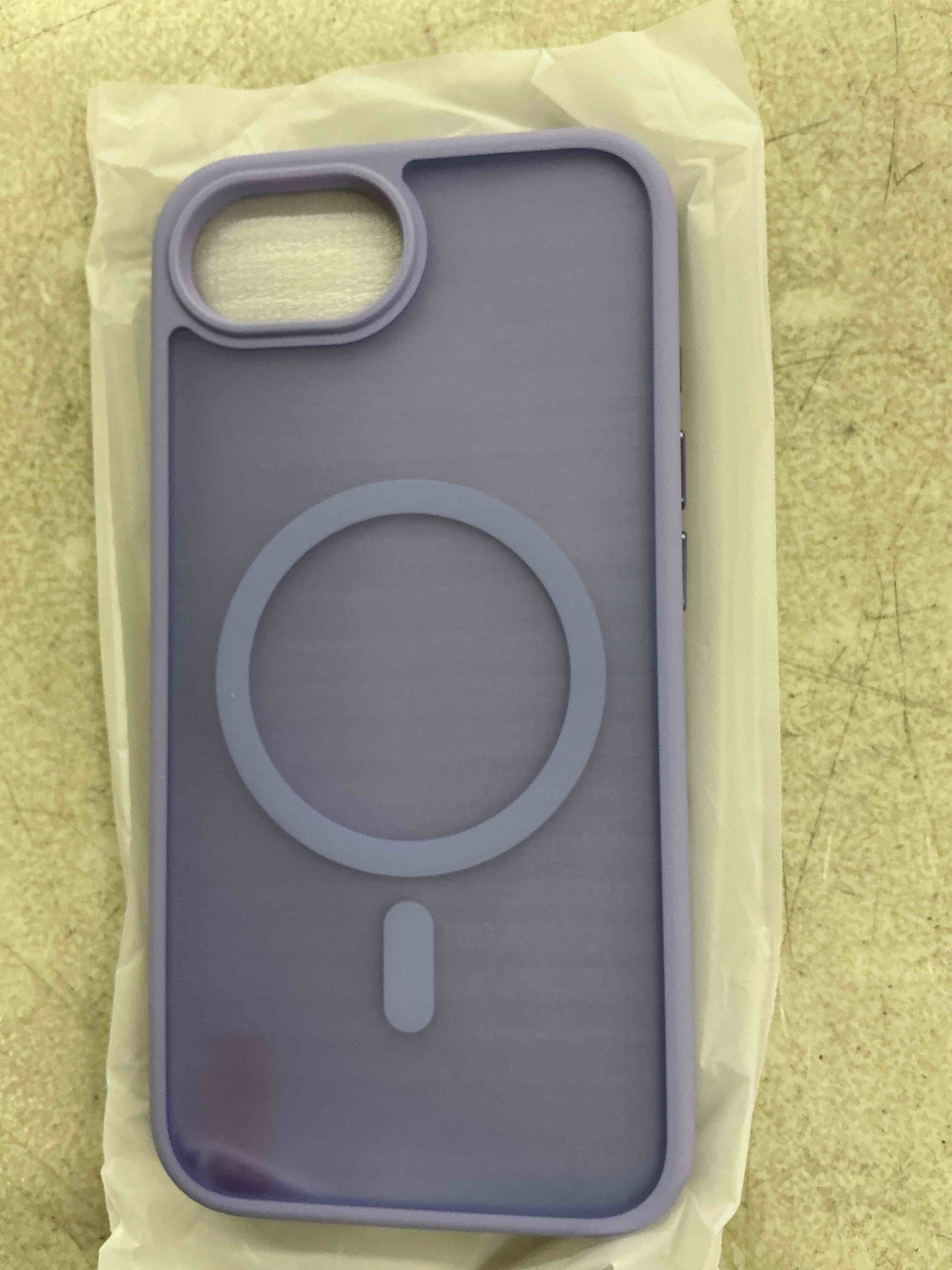 Condition photo showing Good Condition for miracase magnetic for iphone 17e case & iphone 16e case, [soft anti-scratch microfiber lining], compatible with magsafe, silicone shockproof protection phone case for iphone 17 e/16 e, purple 