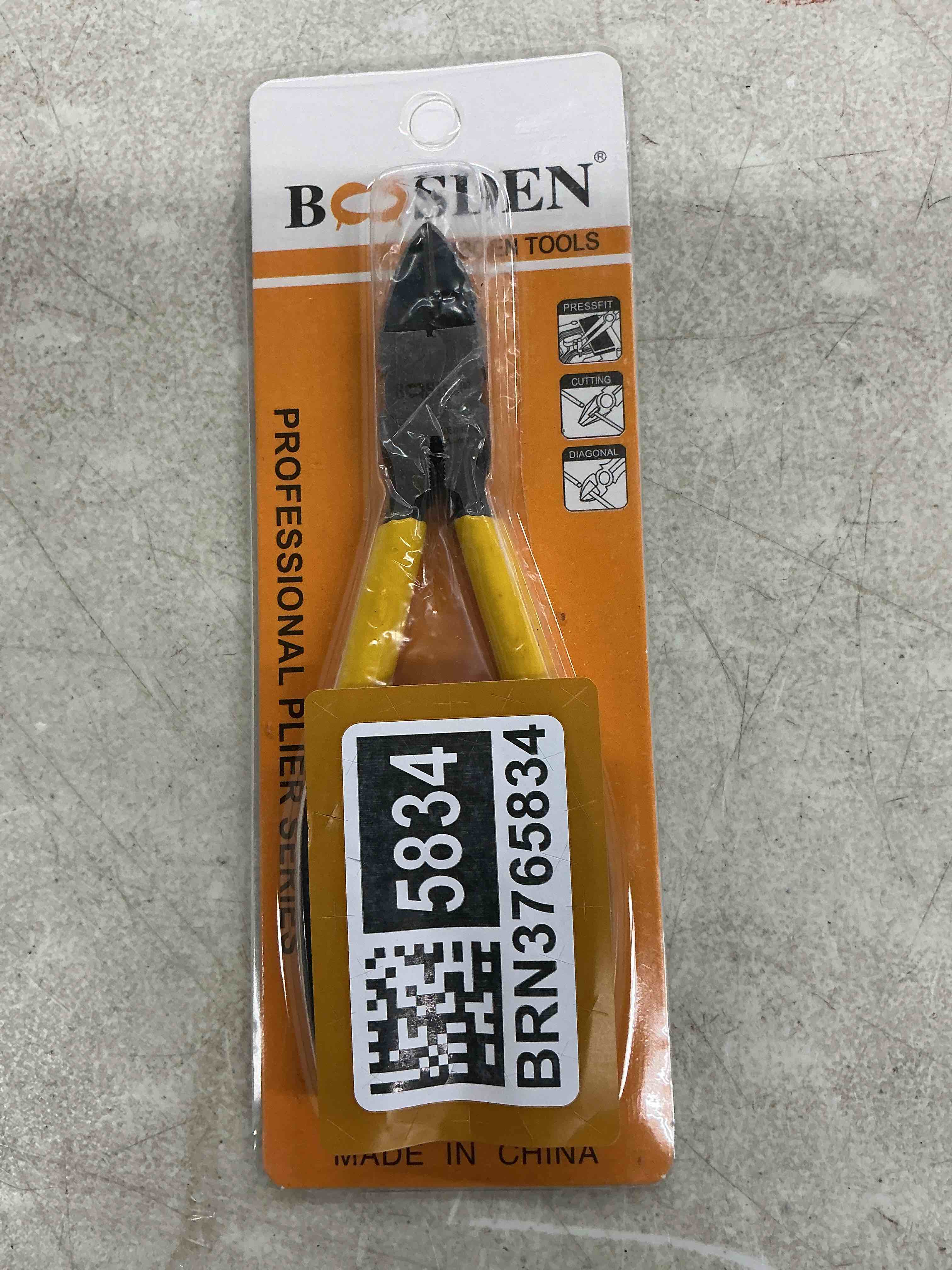 Condition photo showing Good Condition for boosden wire cutter,6.5 inch side cutters,spring loaded wire cutters for crafting,flush cutter,ultra sharp for jewelry making,flush cut pliers,dikes wire cutters,floral wire cutter,snips 6.5"- 1 pack