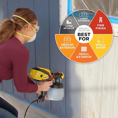 Wagner Flexio 3500 Electric Handheld HVLP Paint Sprayer (Compatible with Stains)