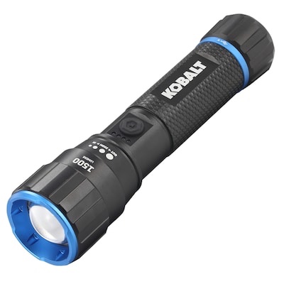 Kobalt 1500-Lumen 4 -Adjustable Mode LED Rechargeable Flashlight