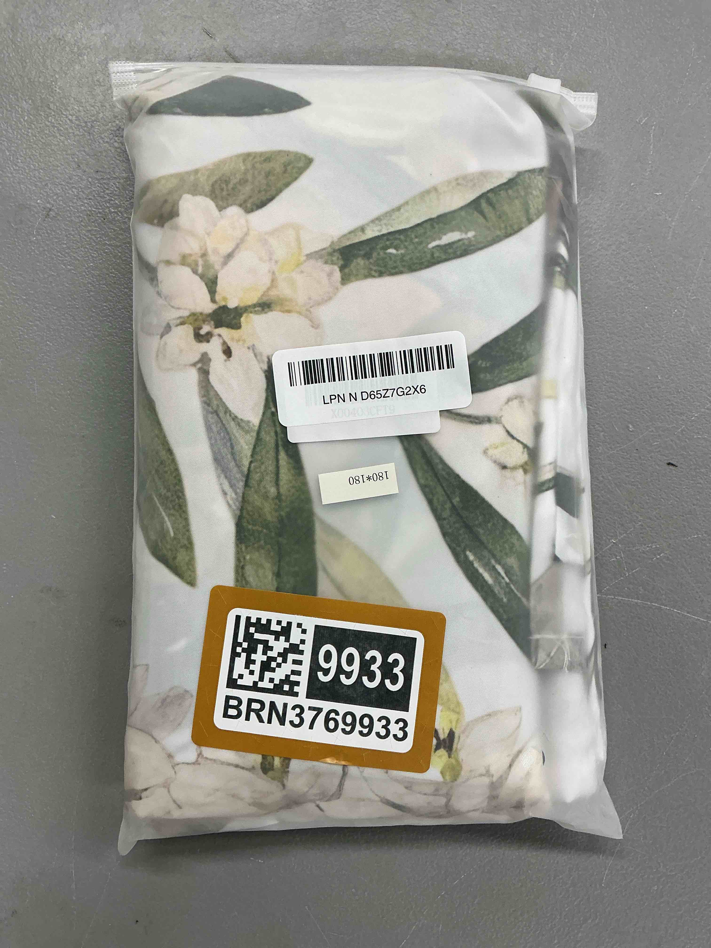 Condition photo showing New/Like New for rustic sage green shower curtain olive leaves cross watercolor shower curtain set for bathroom decor polyester waterproof machine washable shower curtains with 12 hooks, 72x72 inch sage 72"w x 72"l (pack of 1)