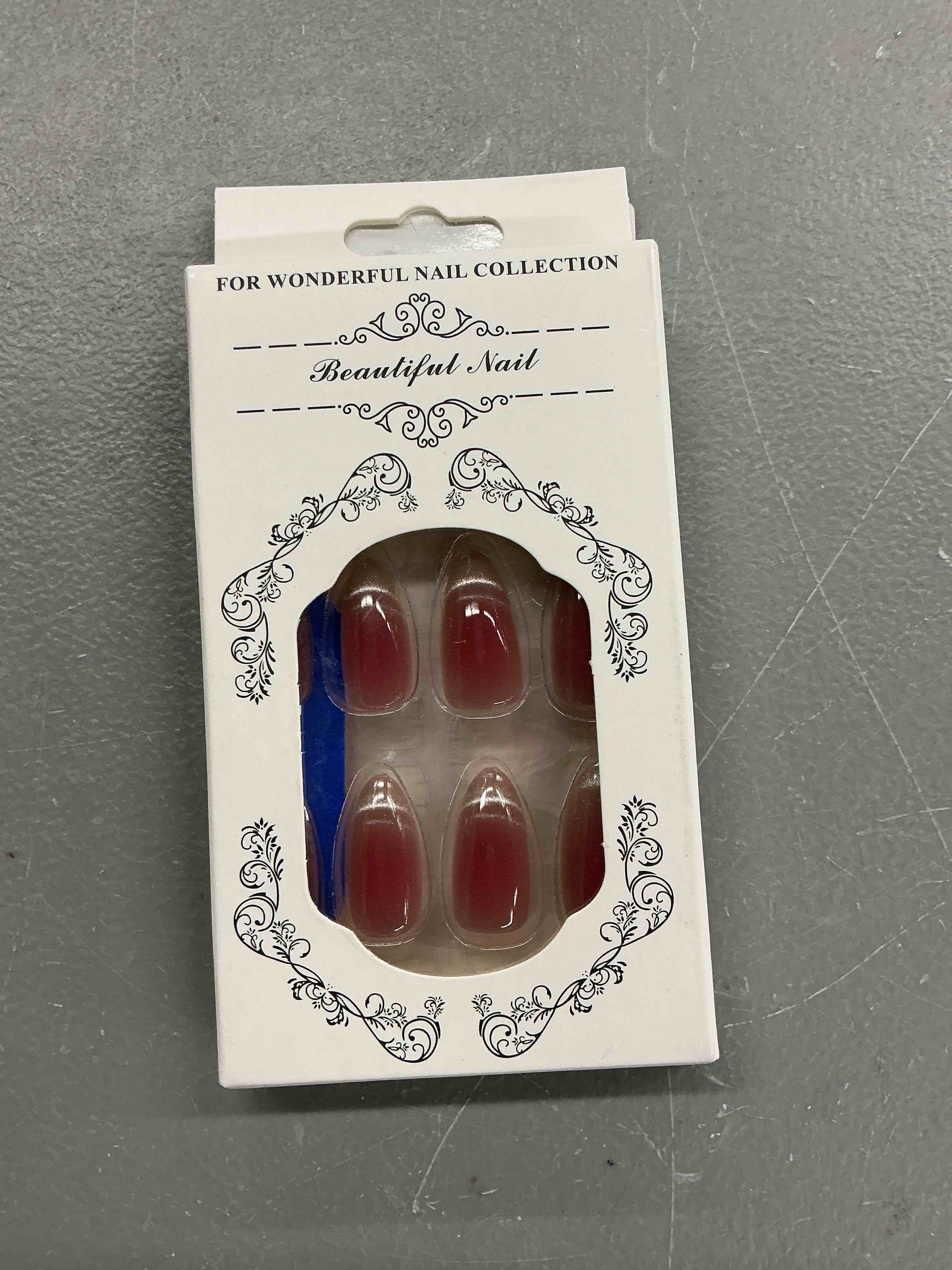 Condition photo showing New/Like New for sxvme cat eye press on nails almond, 30 pcs ombre pink press on nails medium stiletto, glitter blush gradient french fake nails press ons, sparkly reusable soft gel glue on nails for women summer almond-cateye-b