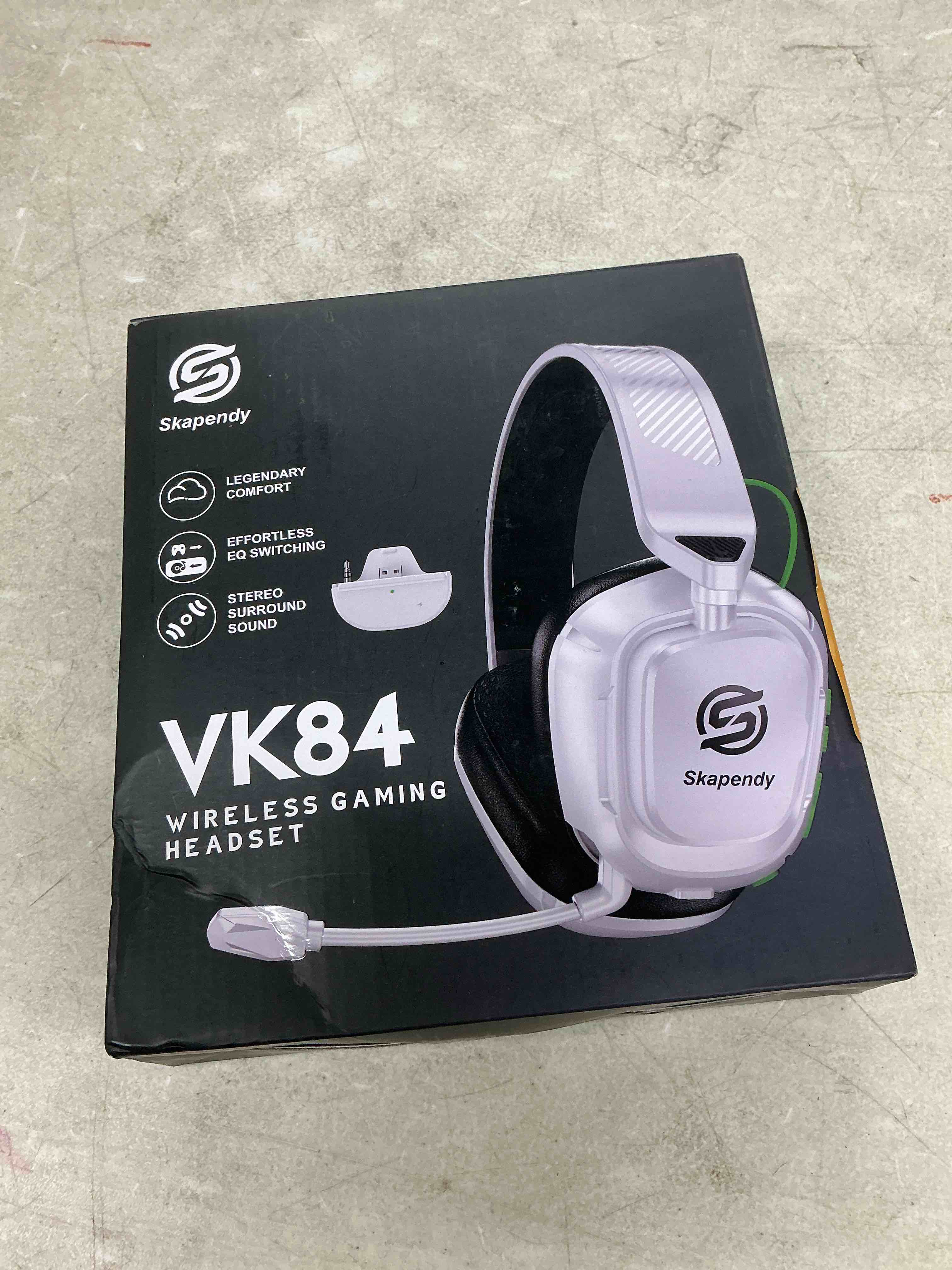 Condition photo showing Good Condition for 2.4ghz wireless gaming headset for xbox series x|s, xbox one, xbox360, ps5/4, pc, low-latency bluetooth gaming headphones with 3d surround sound for xbox 360 accessory kits