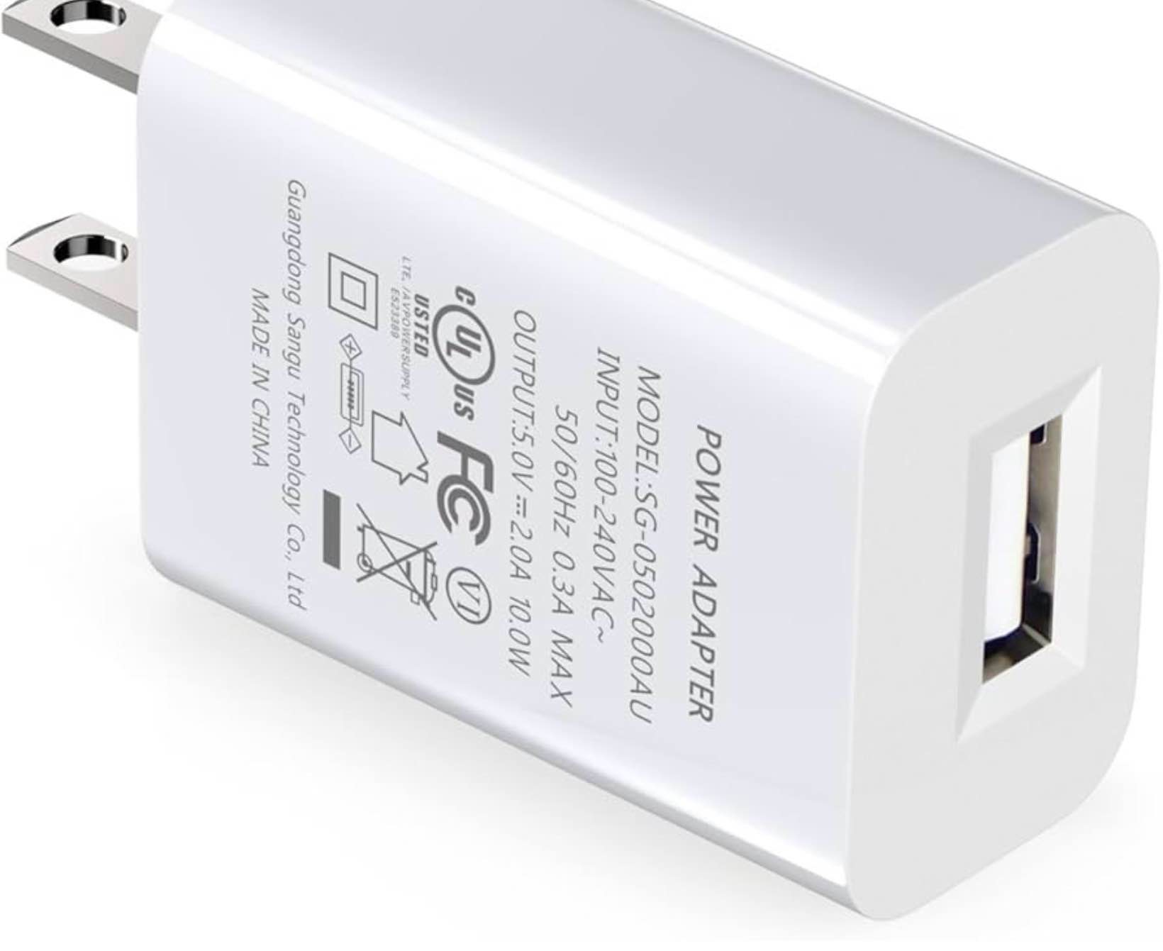 Condition photo showing Good Condition for charger compatible with kindle paperwhite, oasis, scribe, fire hd 10 / max 11, replacement usb power adapter, white