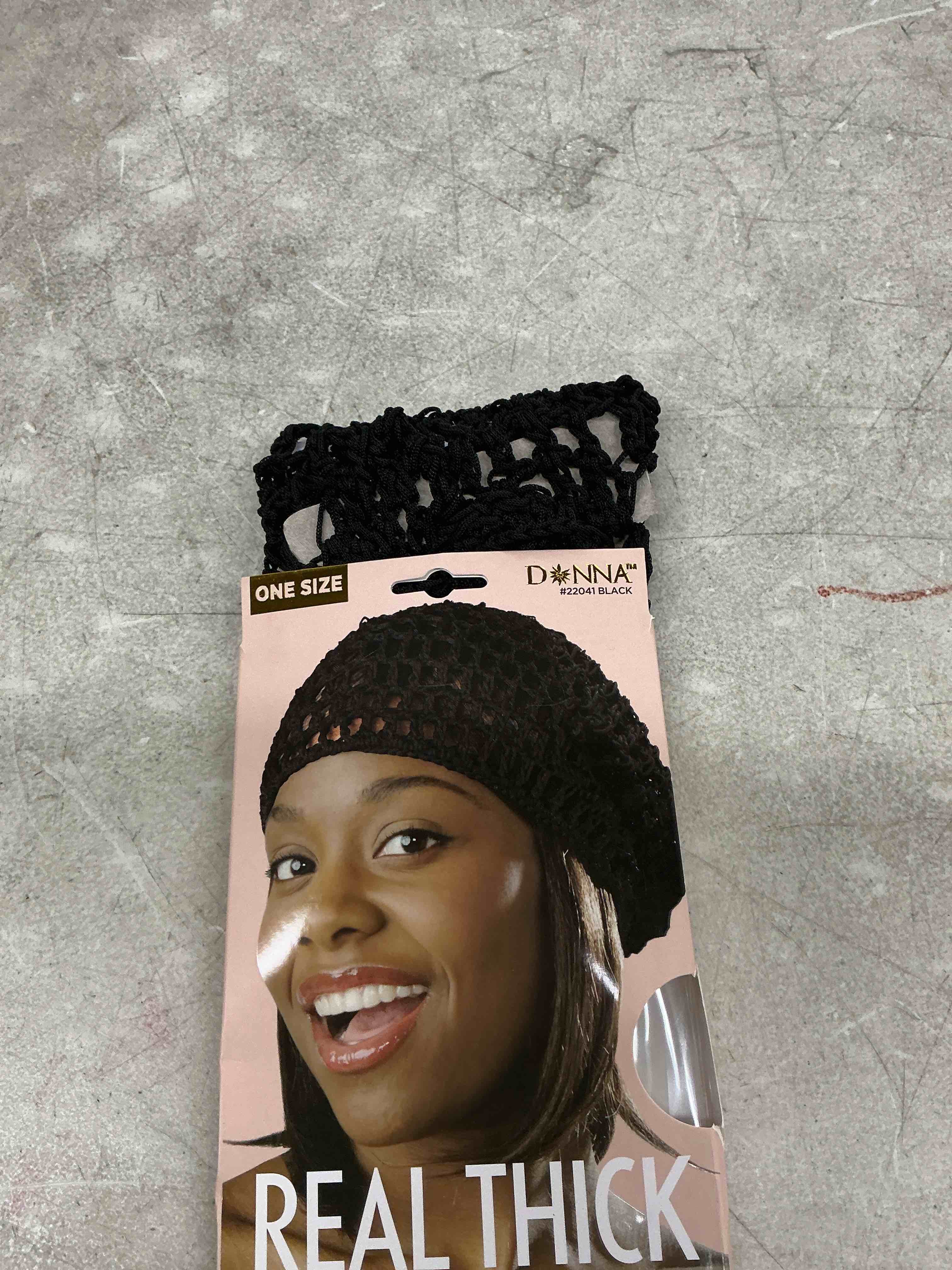 Condition photo showing Good Condition for donna hair cap and bonnet wig caps for women hair net real thick hair net black