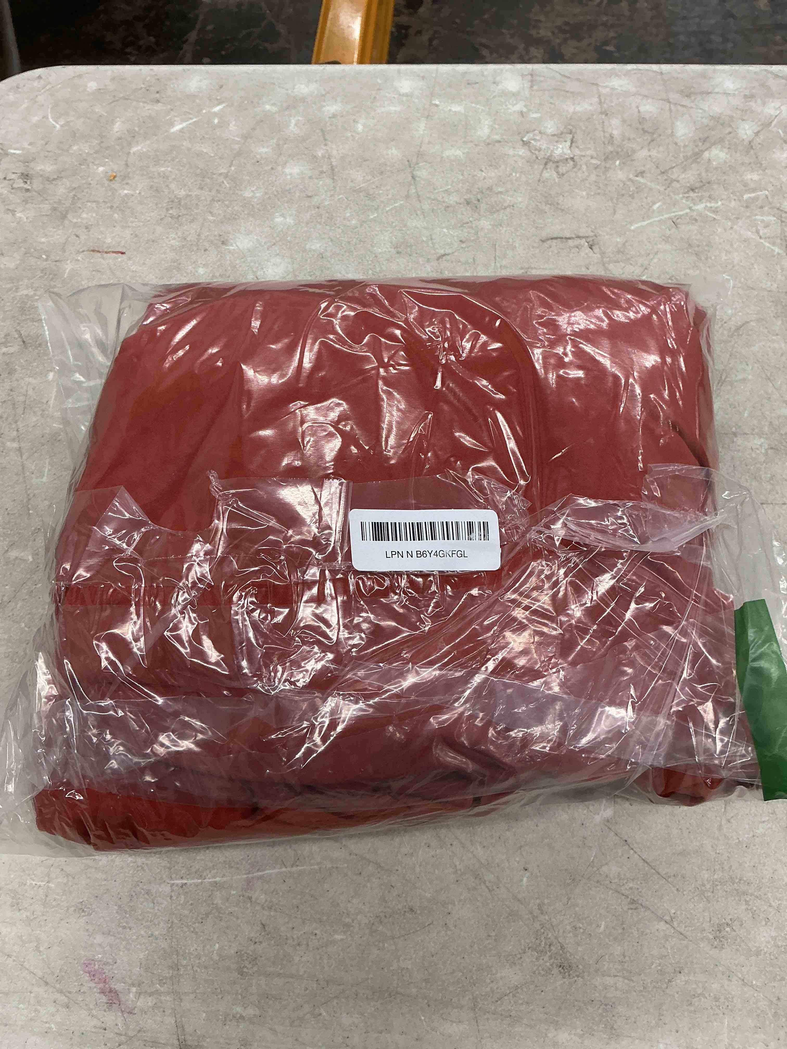 Condition photo showing Good Condition for extra deep king fitted sheet - hotel luxury single fitted sheet only - easily fits 18 inch to 24 inch mattress - ultra soft, wrinkle & fade free w/extra deep pockets - breathable & comfy - terracotta 26 - terracotta king