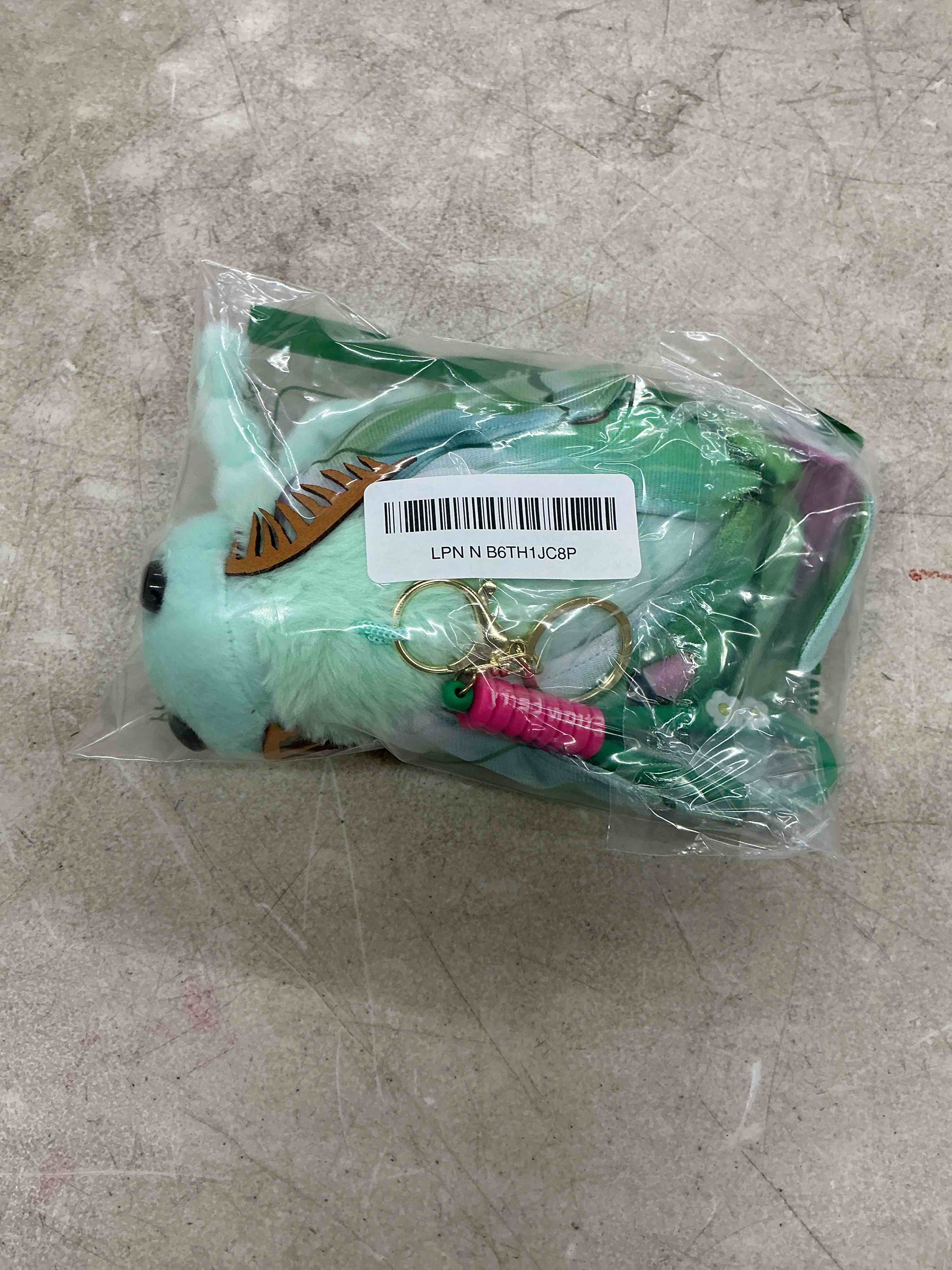 Condition photo showing Good Condition for little luna moth plush toy - realistic luna moths stuffed animal keychain toys, cute plushie figure as gift for your friends