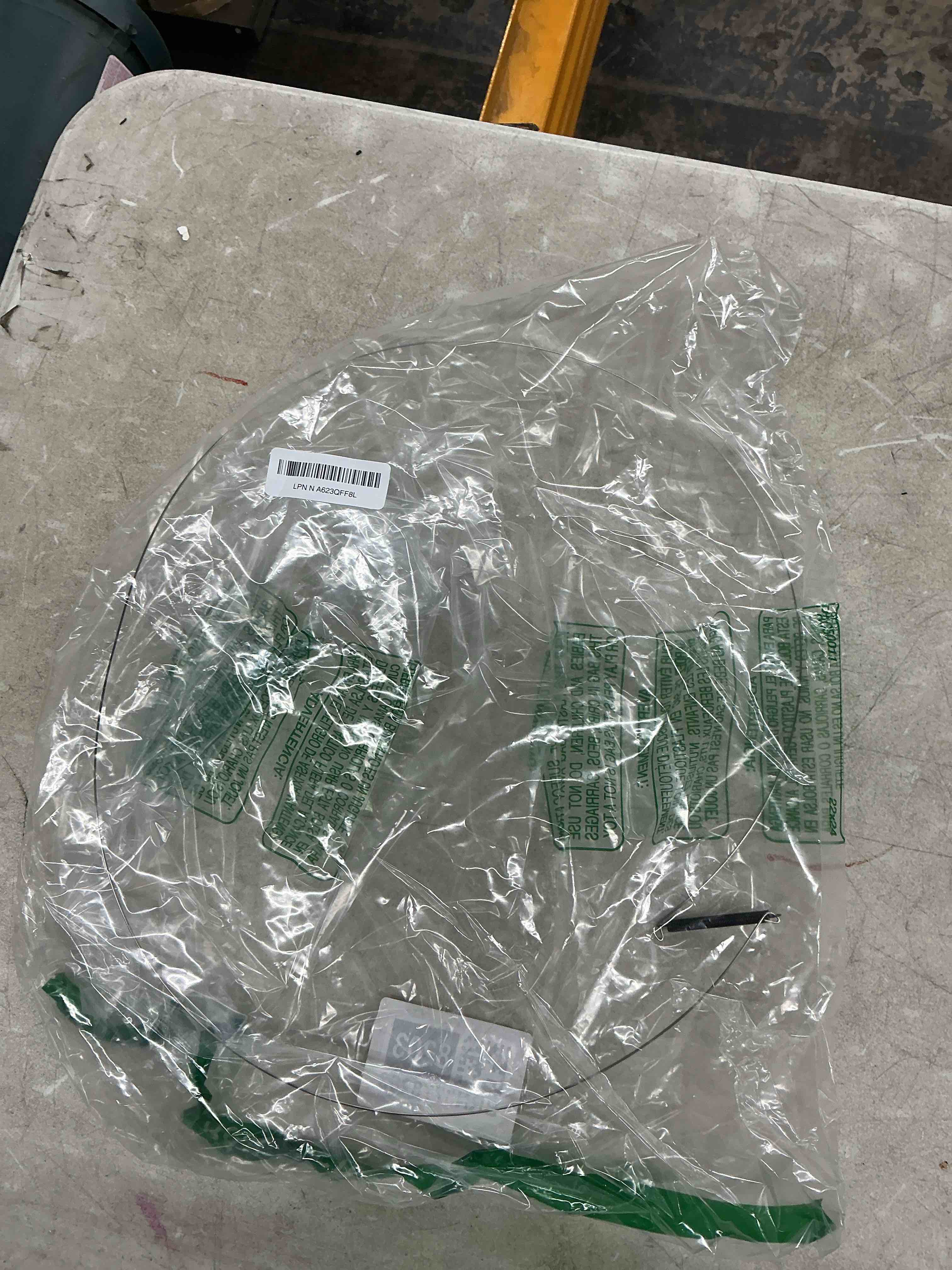 Condition photo showing Good Condition for aca56078801 washer door gasket retaining ring compatible with kenmore, lg, maytag front-load washing machines,gasket clamp assembly replacement part for ah3530864 ap4998833 ea3530864 ps3530864