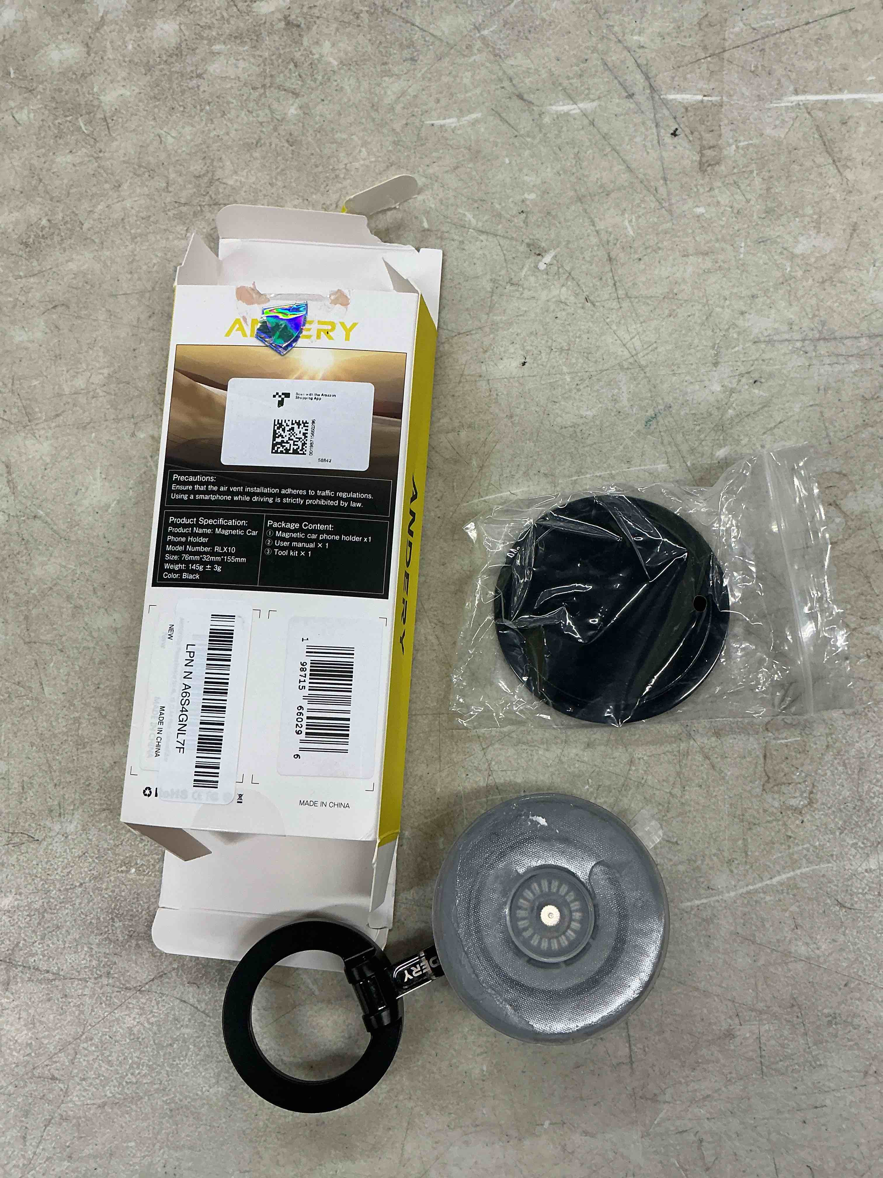 Condition photo showing Good Condition for car phone holder for magsafe [78+lbs strongest suction & 2400gf magnetic] 360° adjustable car phone mount, phone holders for your car for iphone 17 pro max 16 15 14 13 12 air plus valentine's day gift with dashboard pad