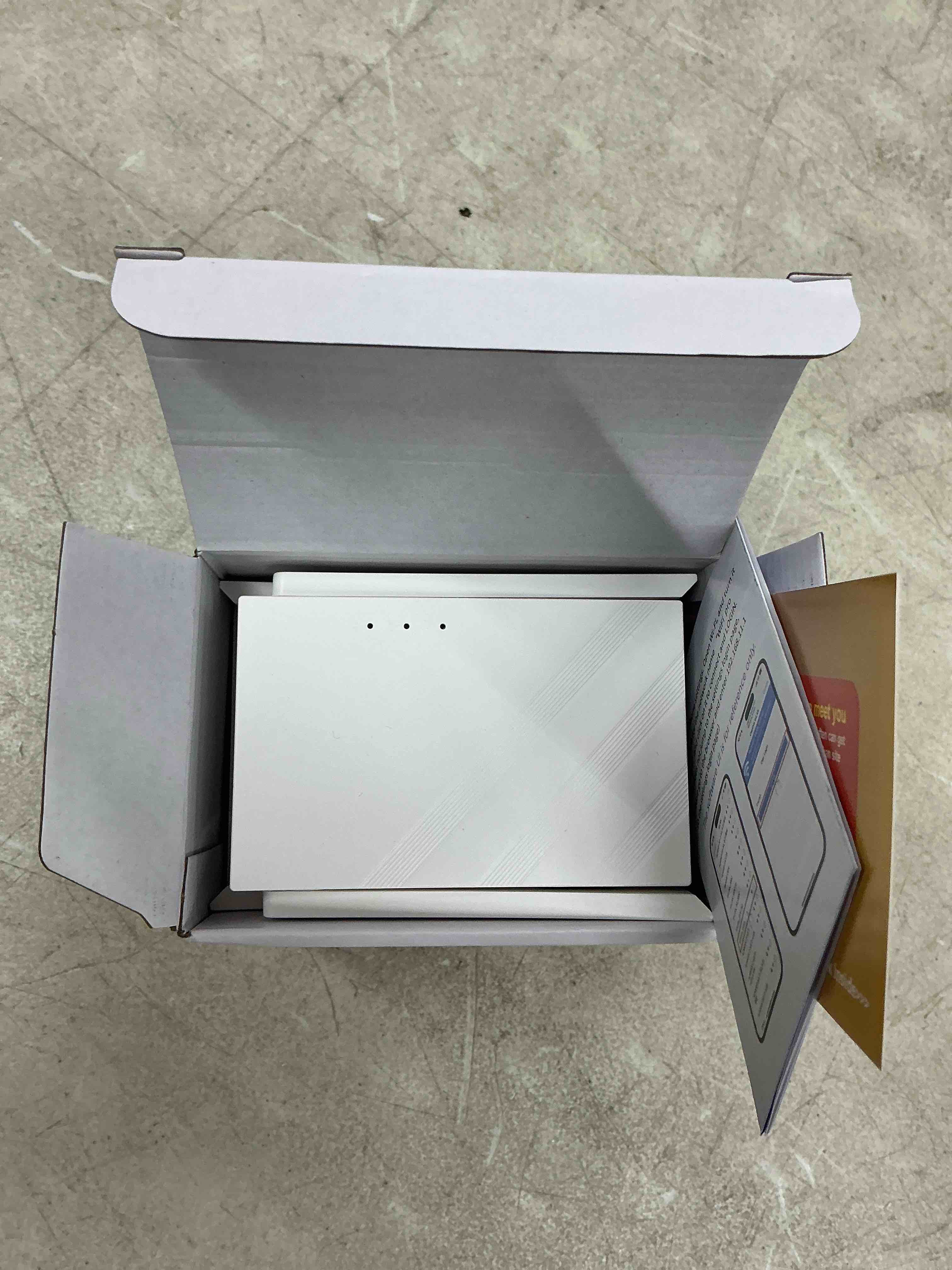 Condition photo showing Good Condition for 2025 1.2gbps wifi extender signal booster, up to 12880 sq. ft, dual band 5ghz/2.4ghz, wifi extenders signal booster for home, wifi range extender with ethernet port, connects 100+ devices