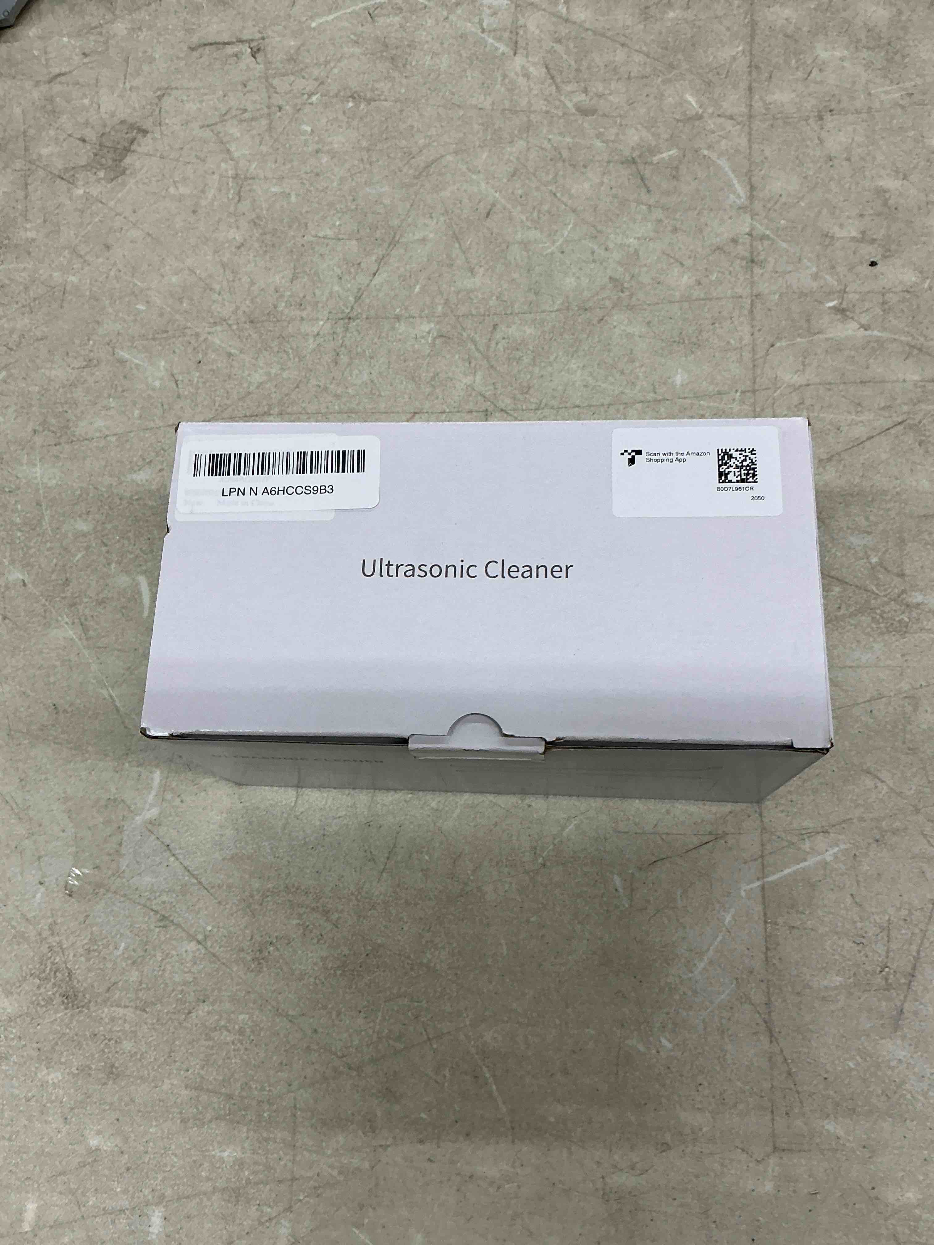 Condition photo showing Good Condition for ultrasonic jewelry cleaner, 48khz ultrasonic cleaner machine for jewelry, eyeglasses, rings, watch strap, dentures-dual cleaning modes, 304 stainless steel tank white