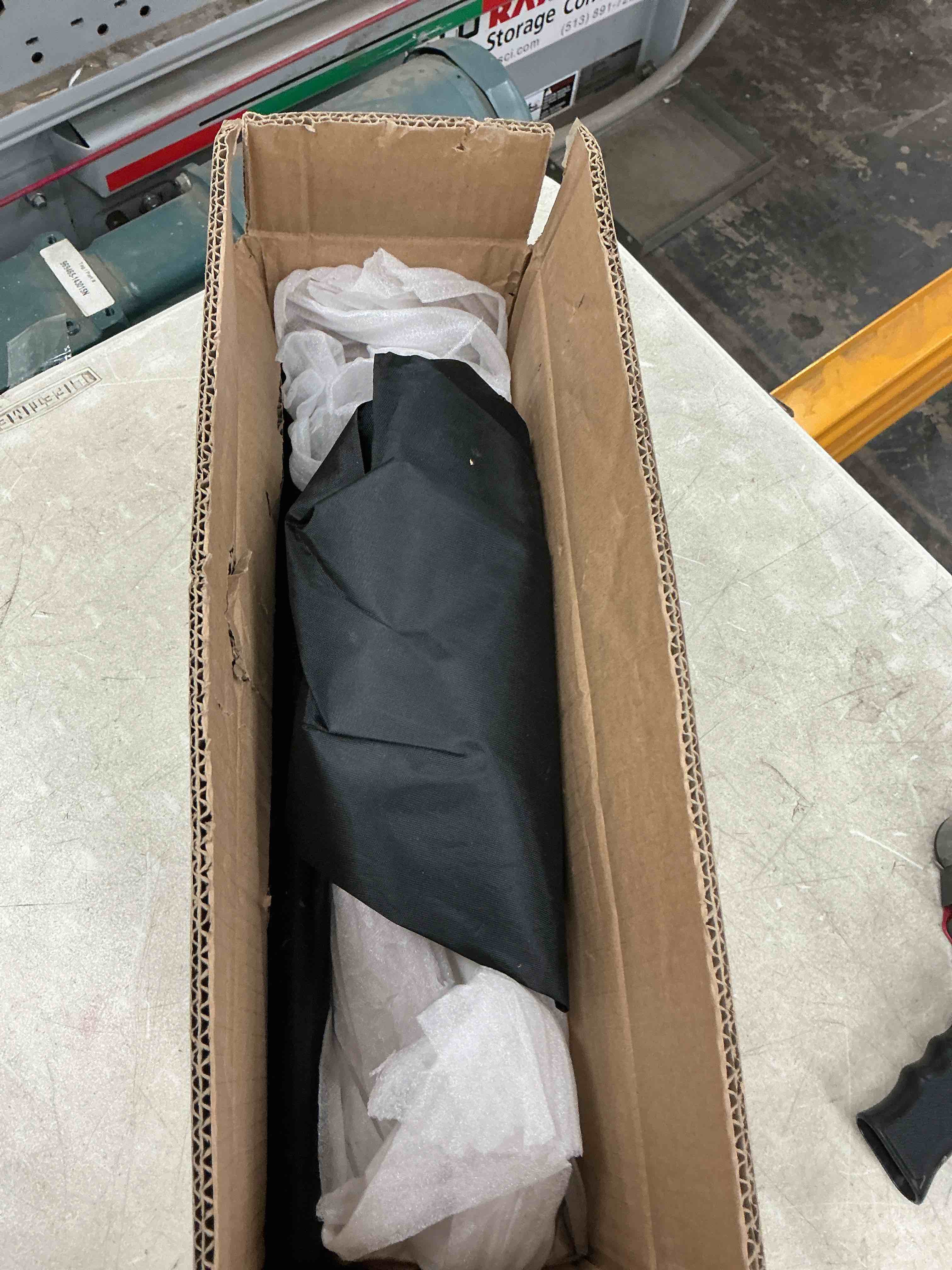 Condition photo showing Good Condition for canopy rails (2-pack) – black canopy tent rail bars for 10x10 10x15 10x20 pop up tents, compatible with frame connectors, cross bars only?includes storage bag