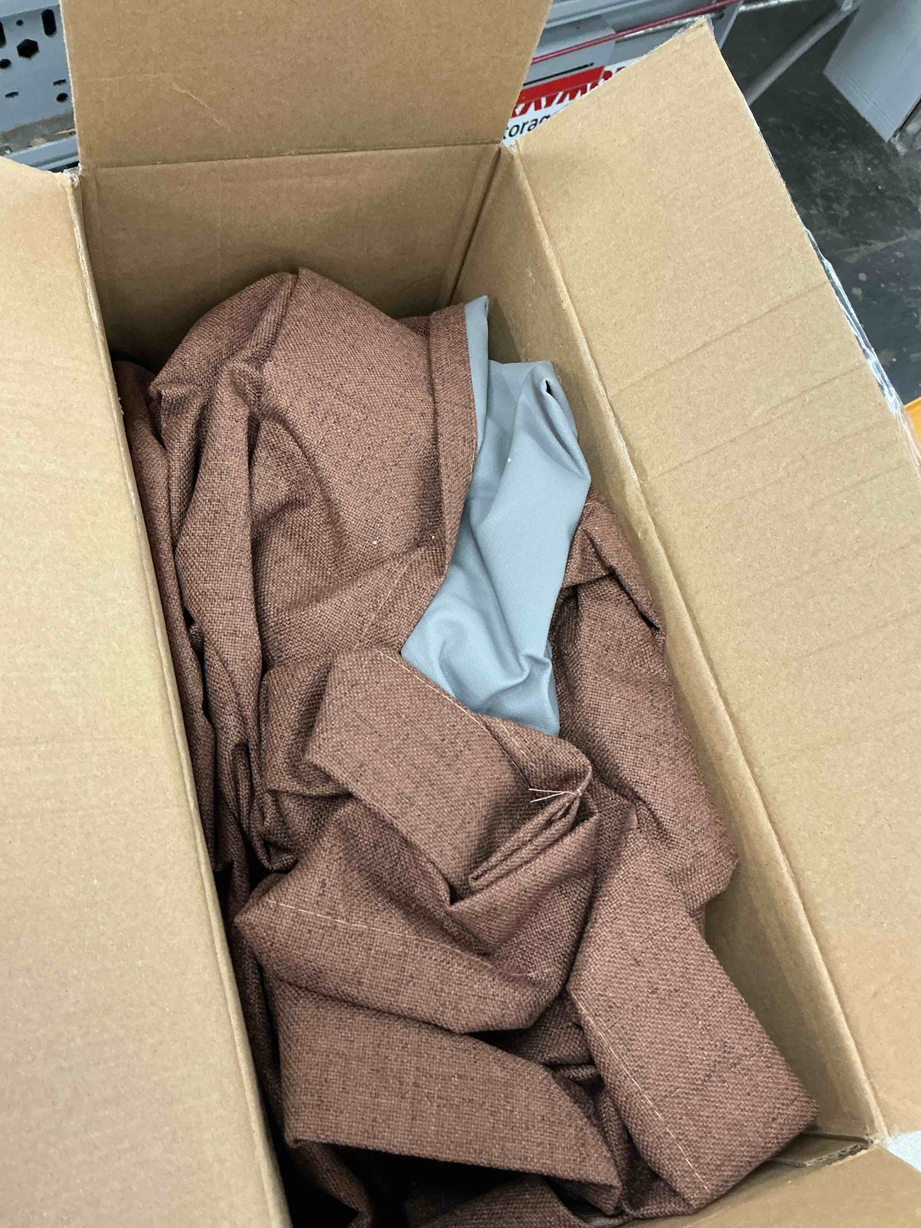 Condition photo showing Good Condition for dwcn brown room darkening blackout curtains - rod pocket thermal insulated privacy energy saving window curtain drapes 42x 72 inch length, set of 2 bedroom living room curtains brown 42"w x 72"l (pack of 2)