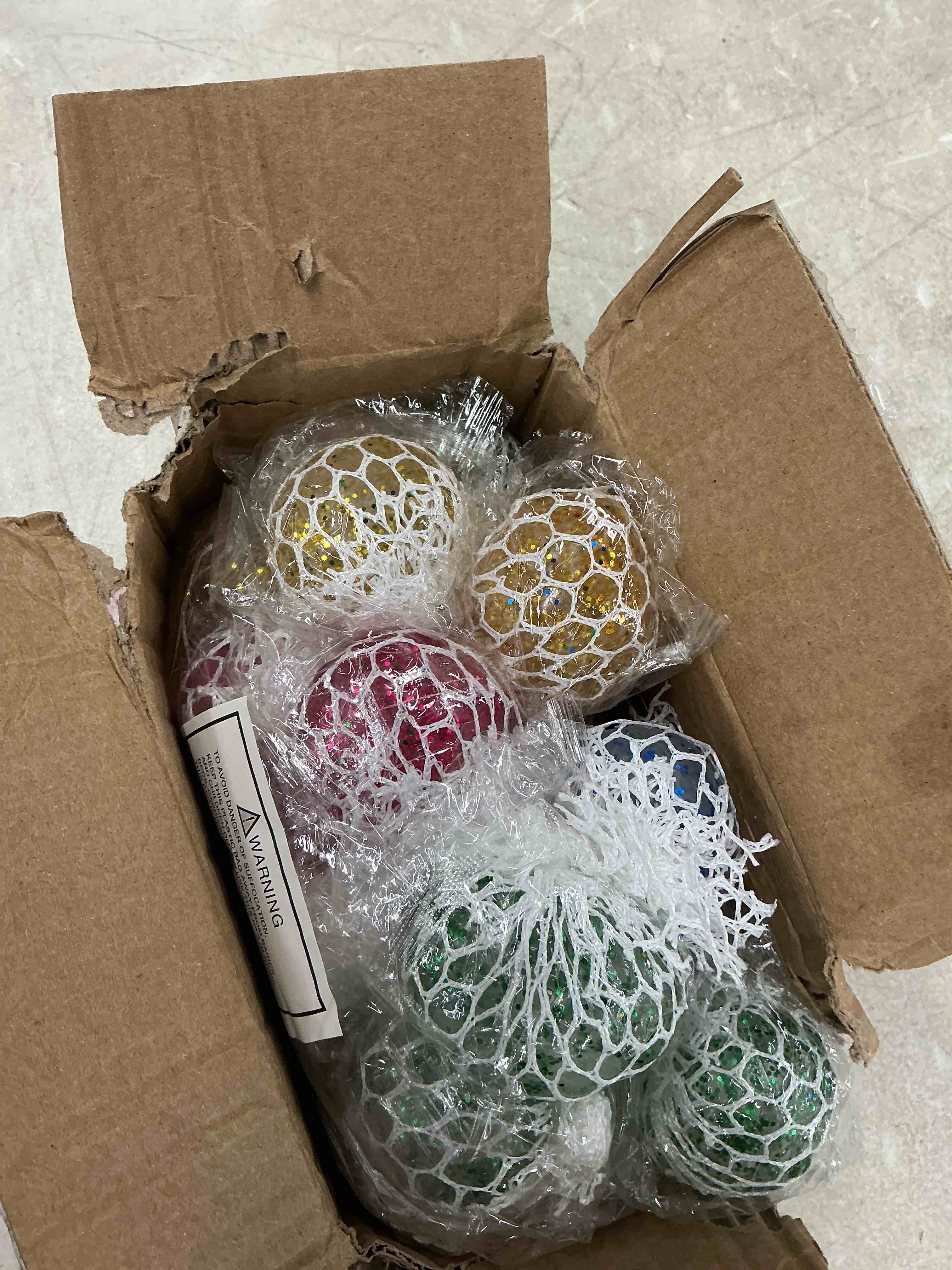 Condition photo showing Good Condition for 24 pack stress balls fidget toys easter party favors for kids adults school class birthday gifts squishy toys,easter basket stuffers squeeze balls bulk,goodie bag stuffers 24p stress balls