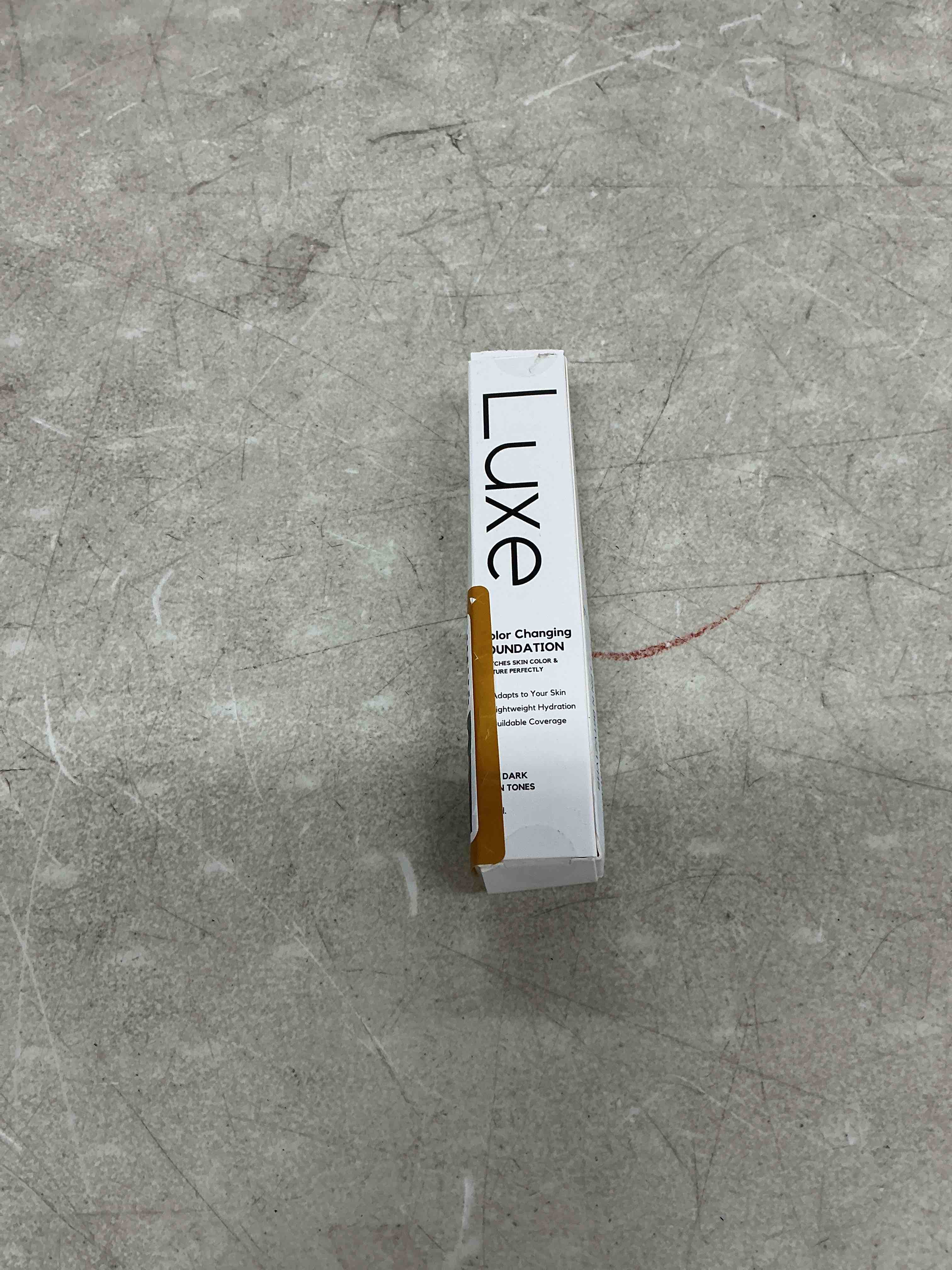 Condition photo showing Good Condition for luxe color changing foundation for women – instantly adapts to your skin tone – buildable light-to-medium coverage – 12-hour wear – natural dewy finish - dark