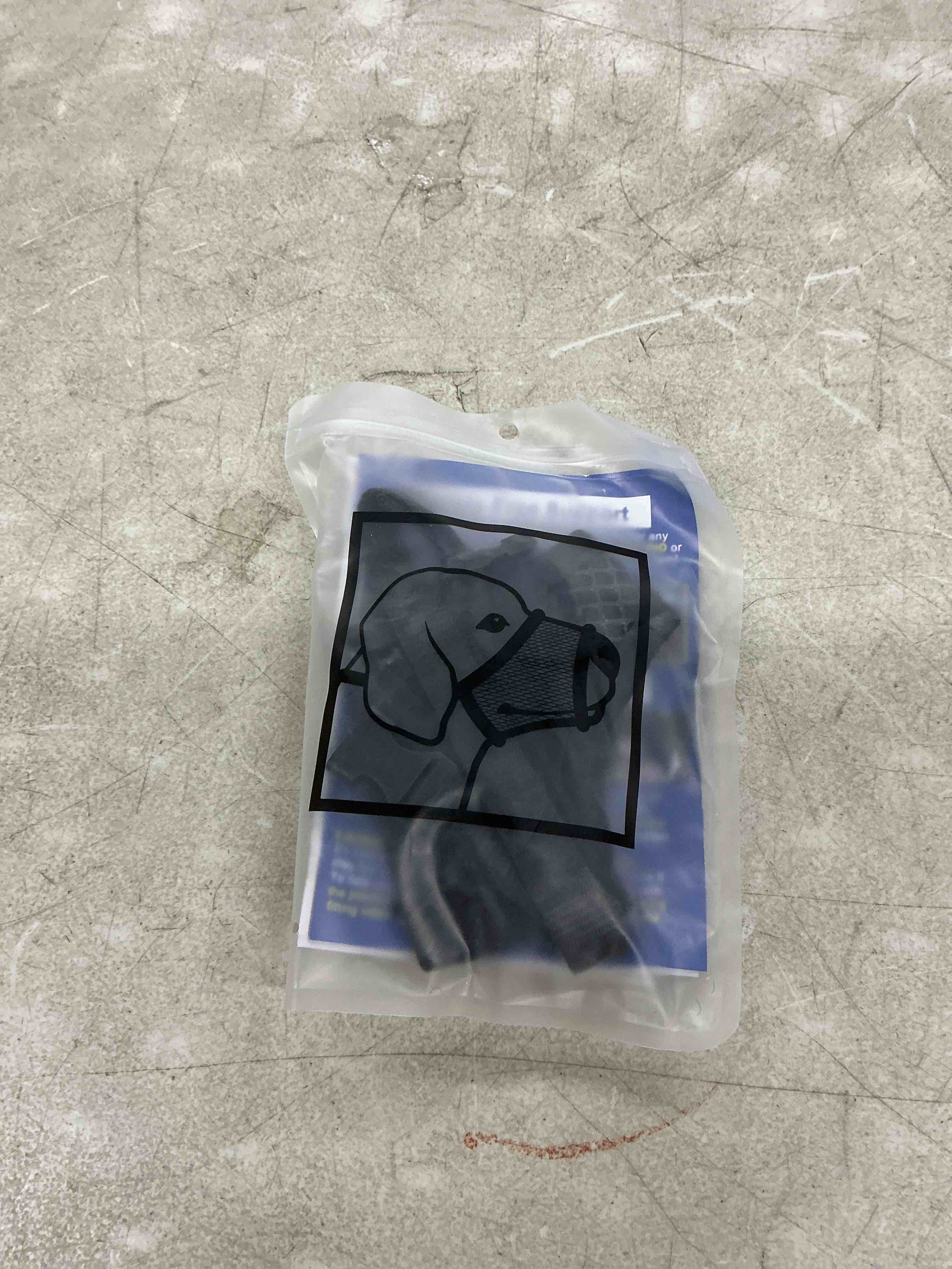 Condition photo showing Good Condition for mayerzon dog muzzle, soft mesh muzzles for small medium large dogs chihuahua poodle husky labrador retriever, breathable dog mouth guard for biting chewing grooming, allow panting drinking (s, black) black s-snout (6¼”-7”)