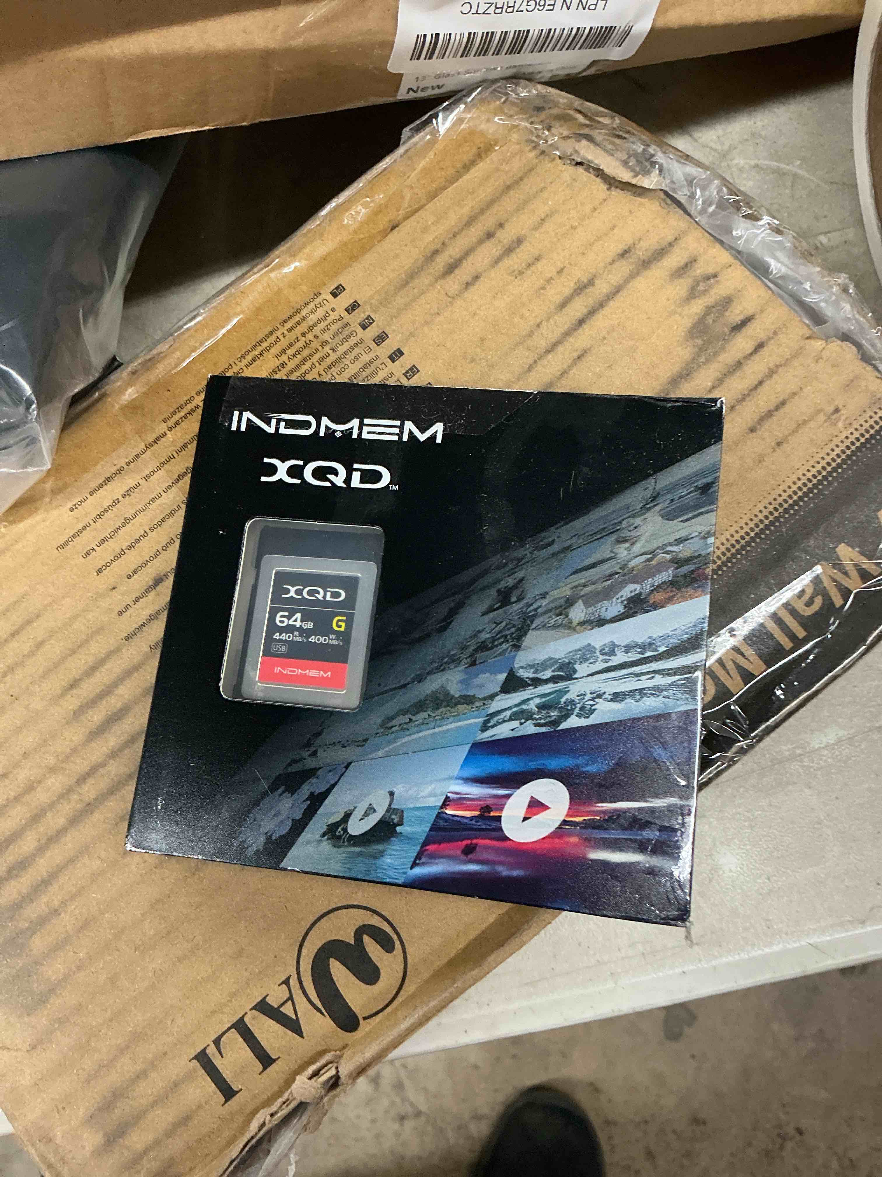 Condition photo showing New/Like New for xqd 64gb memory card, 5x tough mlc xqd flash memory card high speed g series| max read 440mb/s, max write 400mb/s