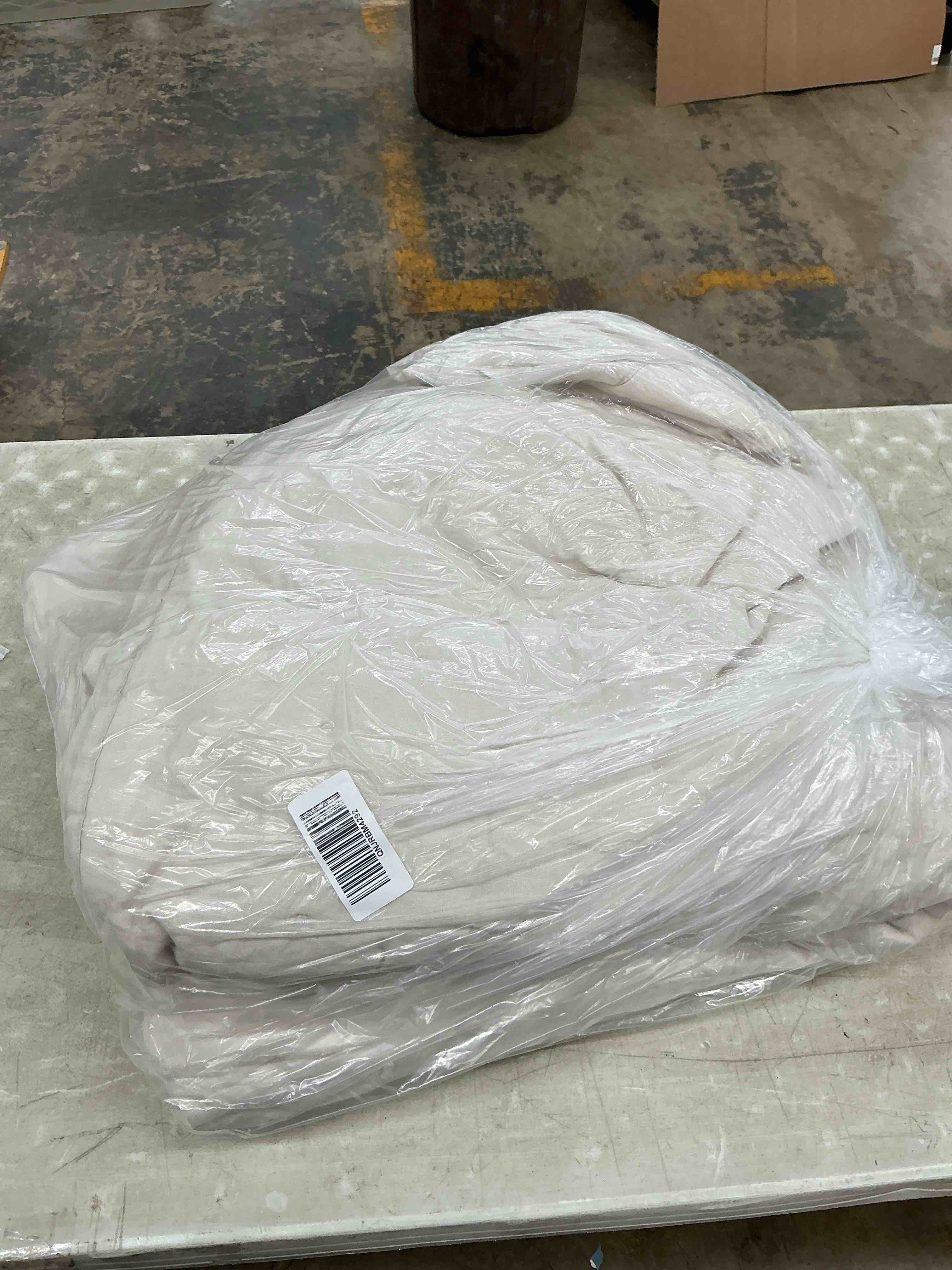 Condition photo showing Good Condition for european linen dream quilt, king/cal king, sand