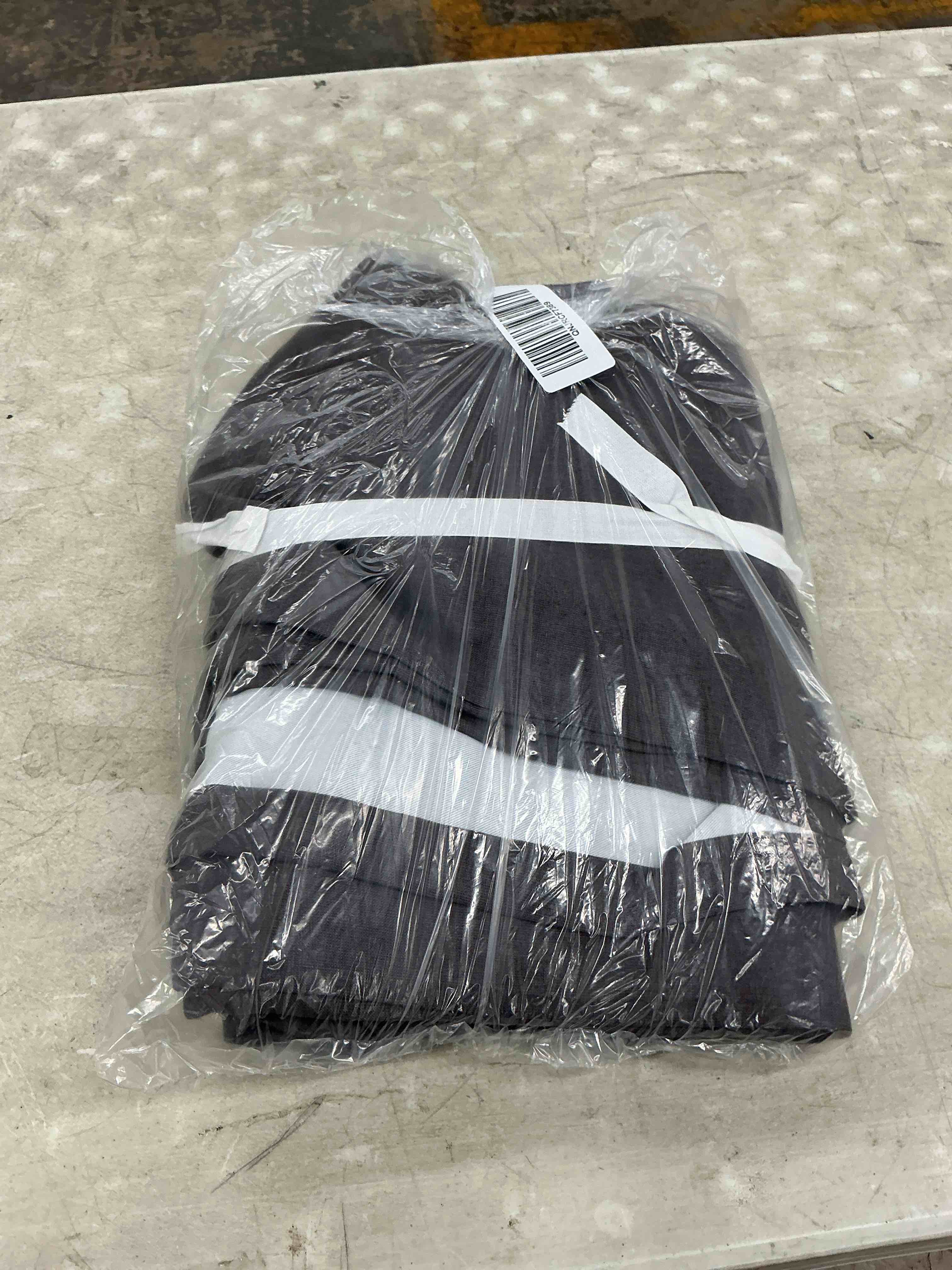 Condition photo showing Good Condition for european linen room darkening curtain - single panel, 48x96, storm