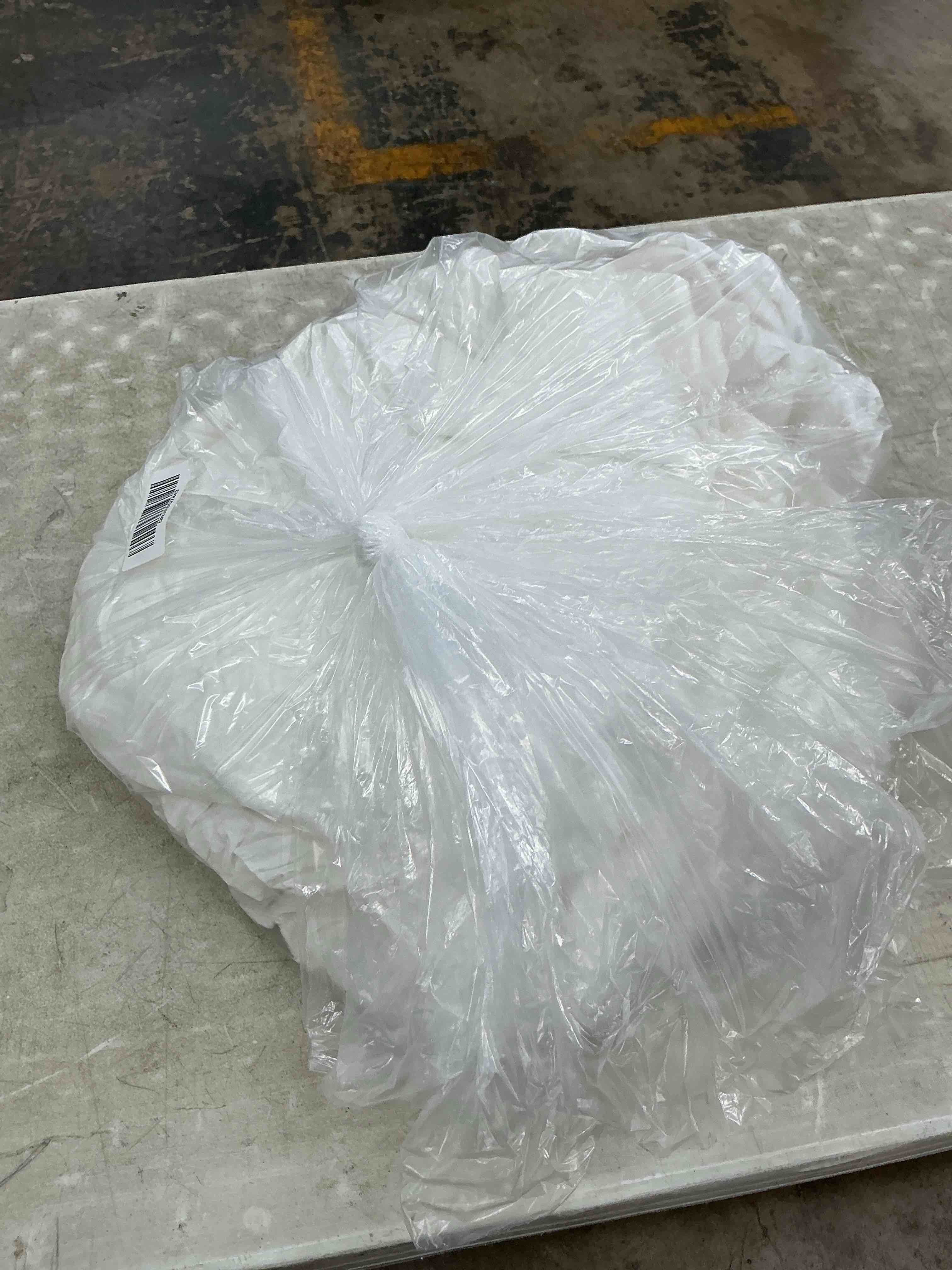 Condition photo showing Good Condition for organic crisp percale sheet set, queen, white