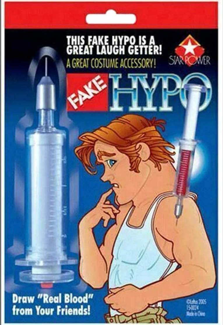 Loftus International Fake Hypodermic Needle