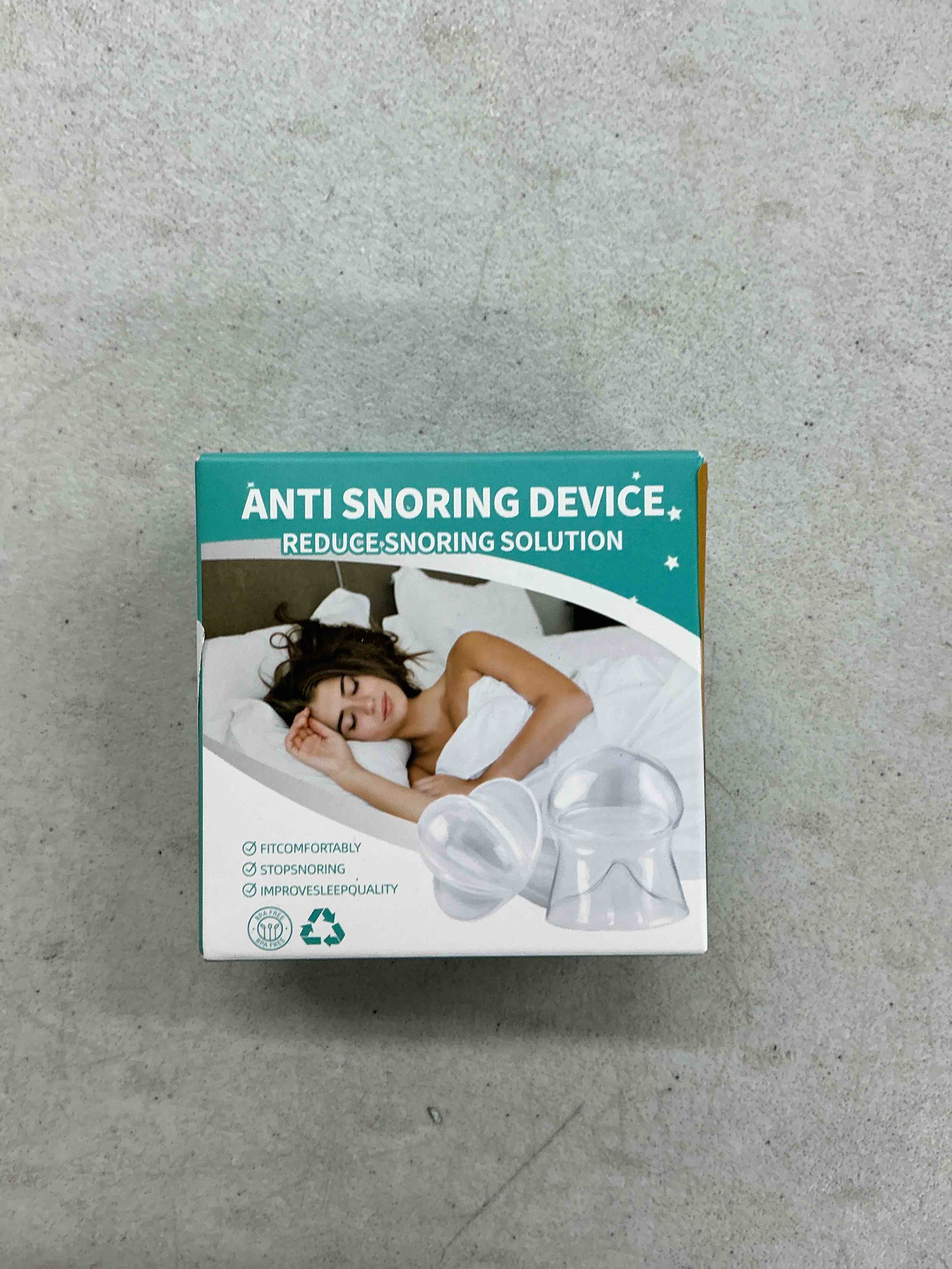 Condition photo showing Good Condition for anti snoring device, sleep snoring solution for men and women, reusable snore solution stopper -f03