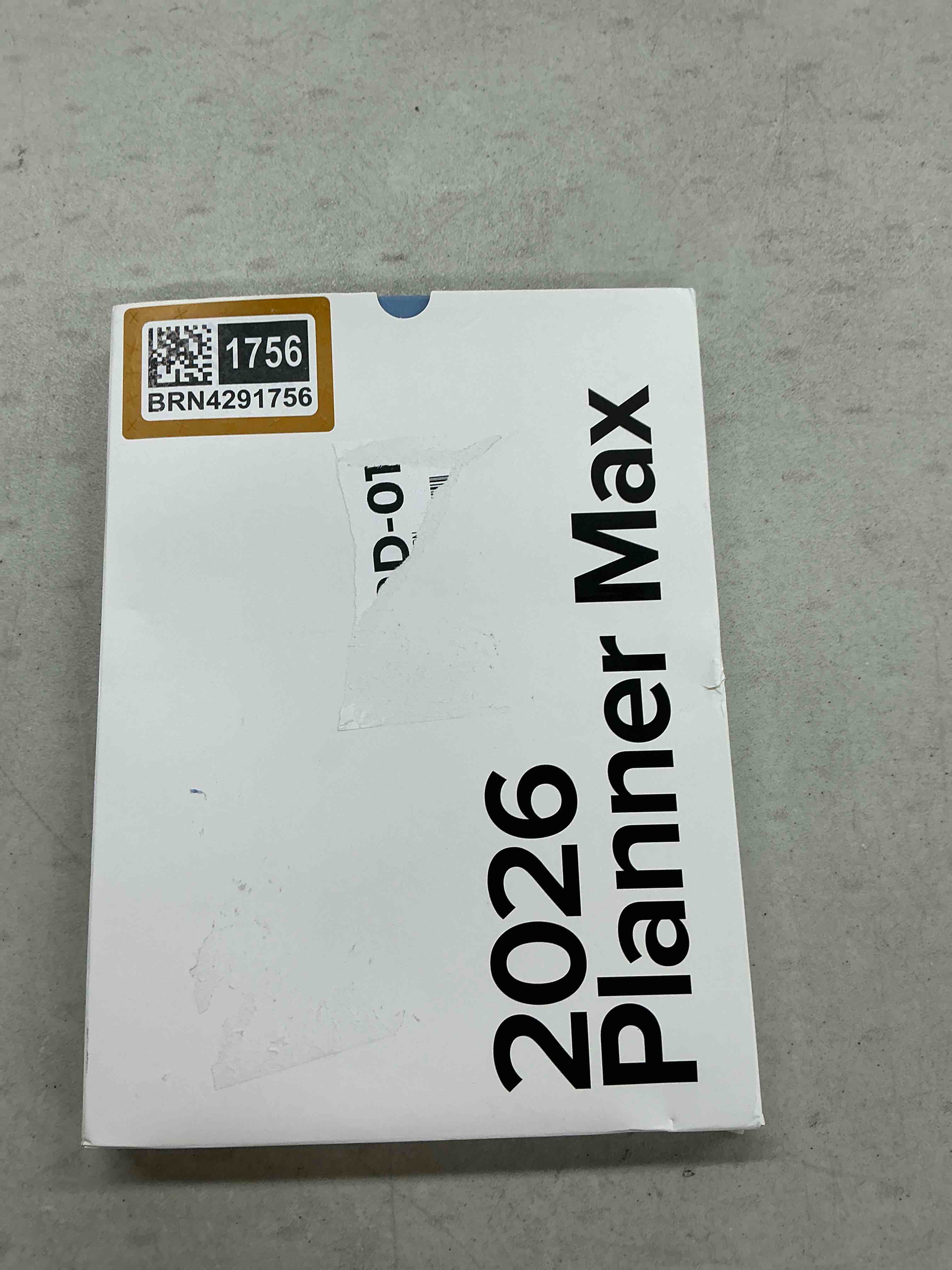 Condition photo showing New/Like New for dated, 2026 planner, 8.5" x 11" - the productivity planner to achieve your 2026 goals - planner 2026-2027 by productivity store (a4, blue) 2026 dated 8.5 x 11 (a4) blue