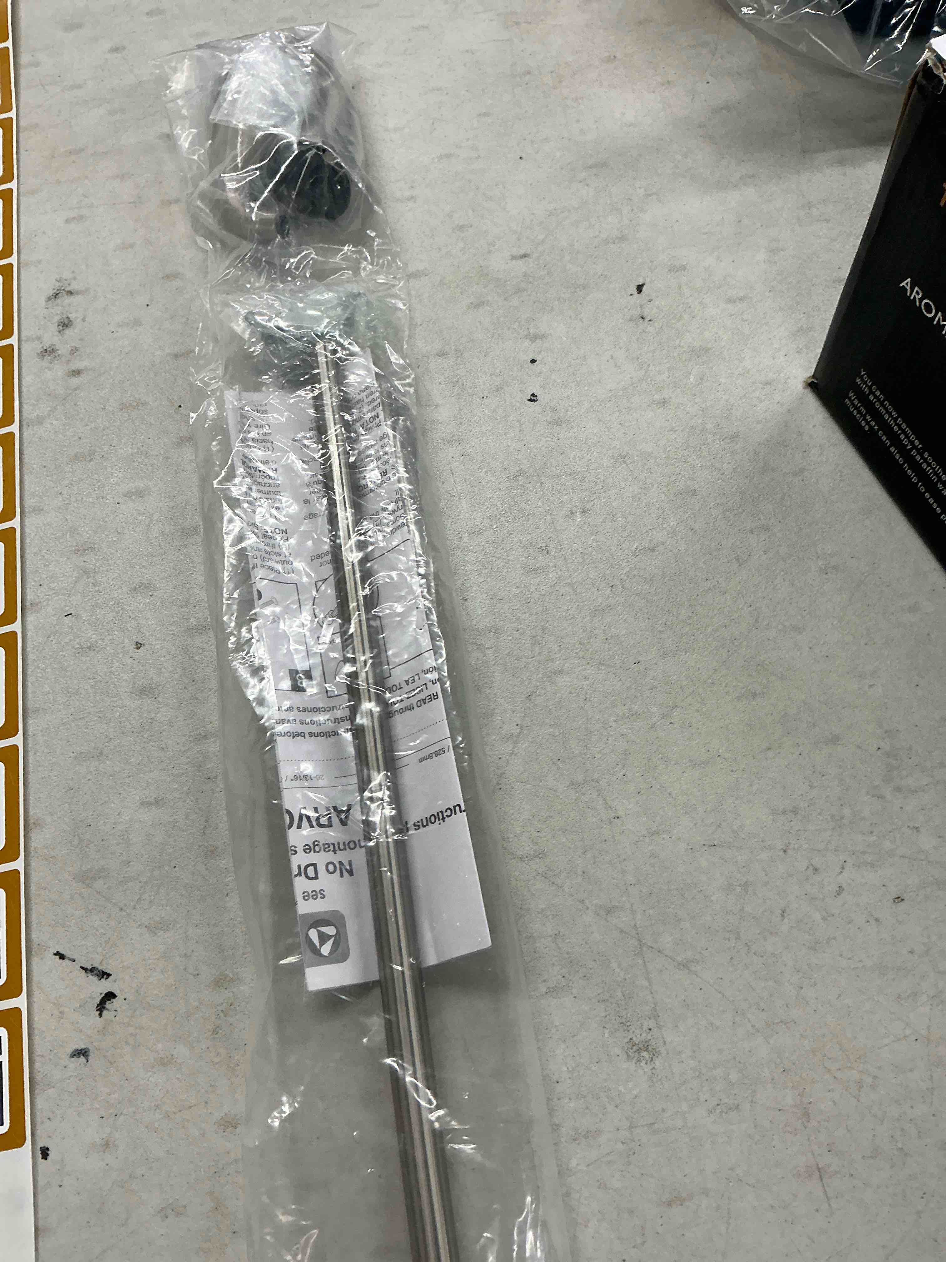 Condition photo showing Good Condition for delta arv18-dn arvo 18 inch -towel bar, spotshield brushed nickel 18" towel bar with 6" extender spotshield brushed nickel