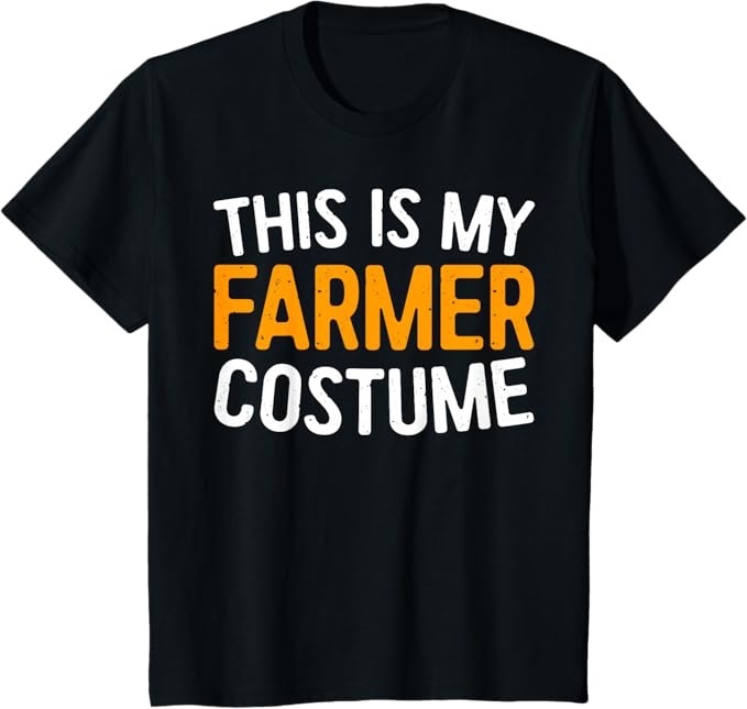 This is My Farmer Costume Shirt Adult Kids Farmer Costume T-Shirt. size 5X